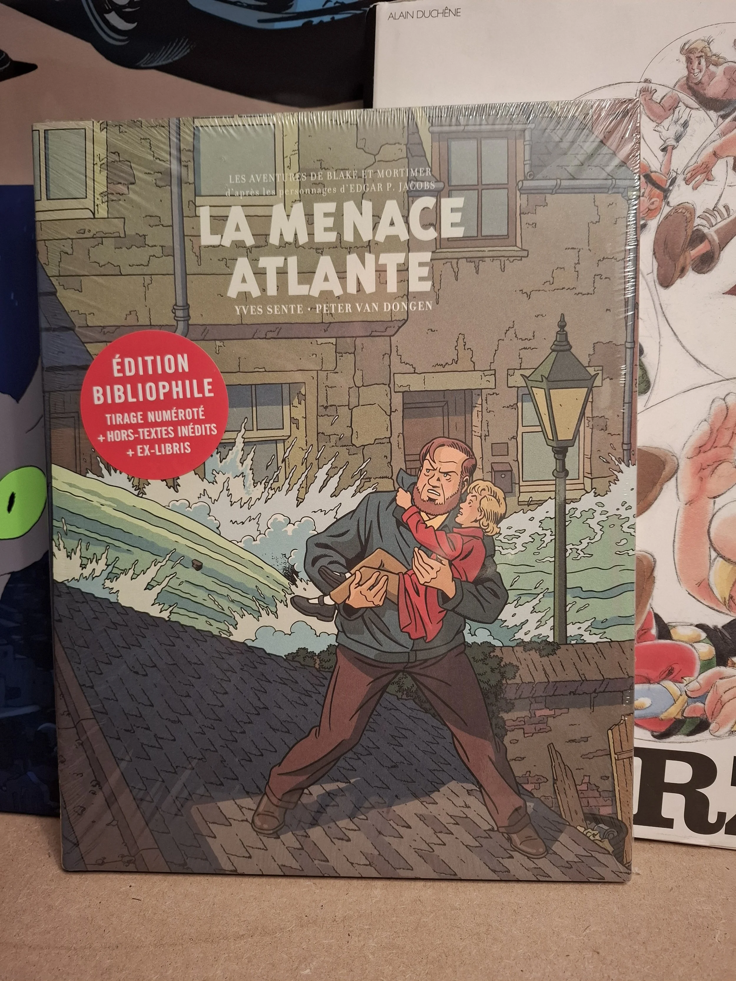 TIRAGE LIMITE BLAKE ET MORTIMER LA MENACE ATLANTE