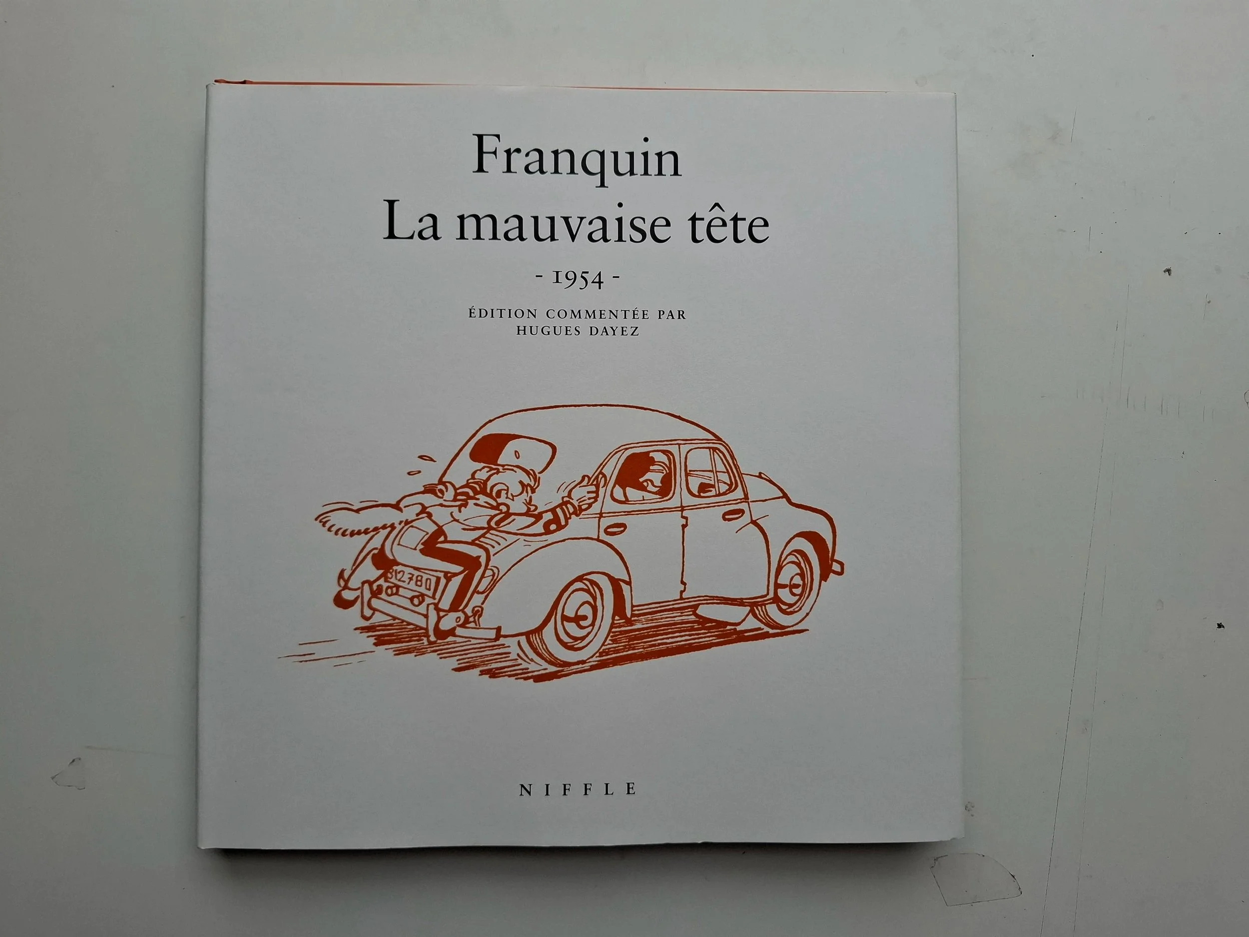 TL FRANQUIN LA MAUVAISE TETE 1954 NIFFLE JAQUETTE 2014