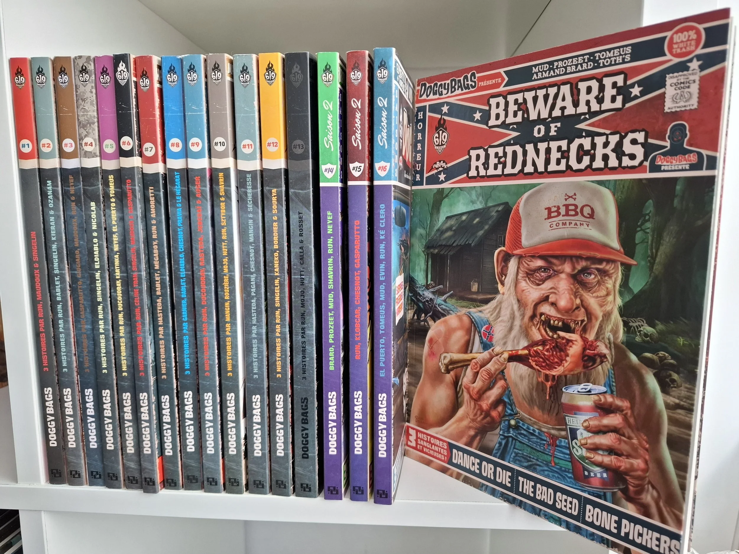 LABEL 619 DOGGYBAGS VOLUMES 1 à 16 + DOGGYBAGS PRESENTE: VOLUME 3