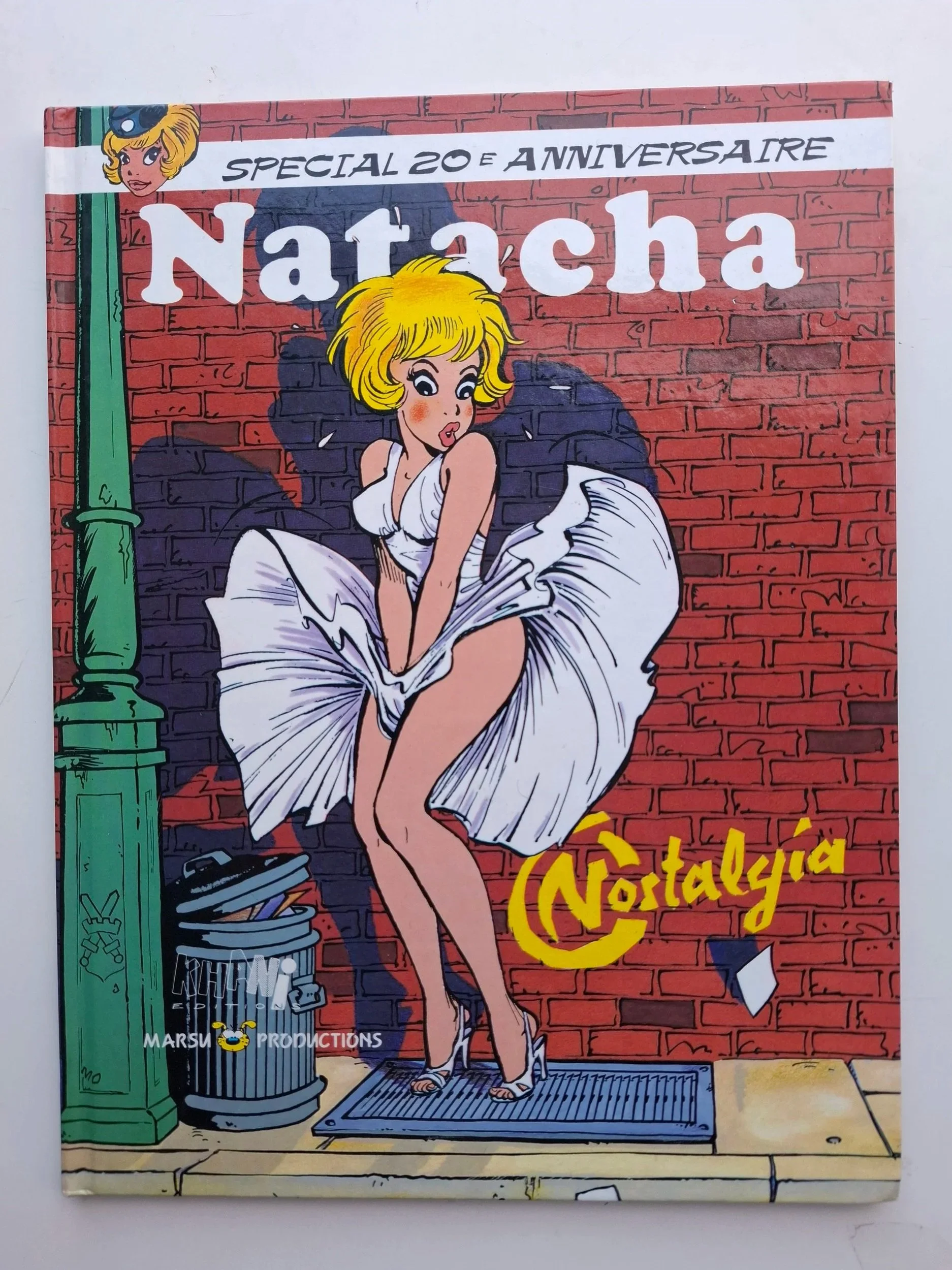 NATACHA NOSTALGIA SPECIAL 20 ANSKHANI EDITIONS 1990