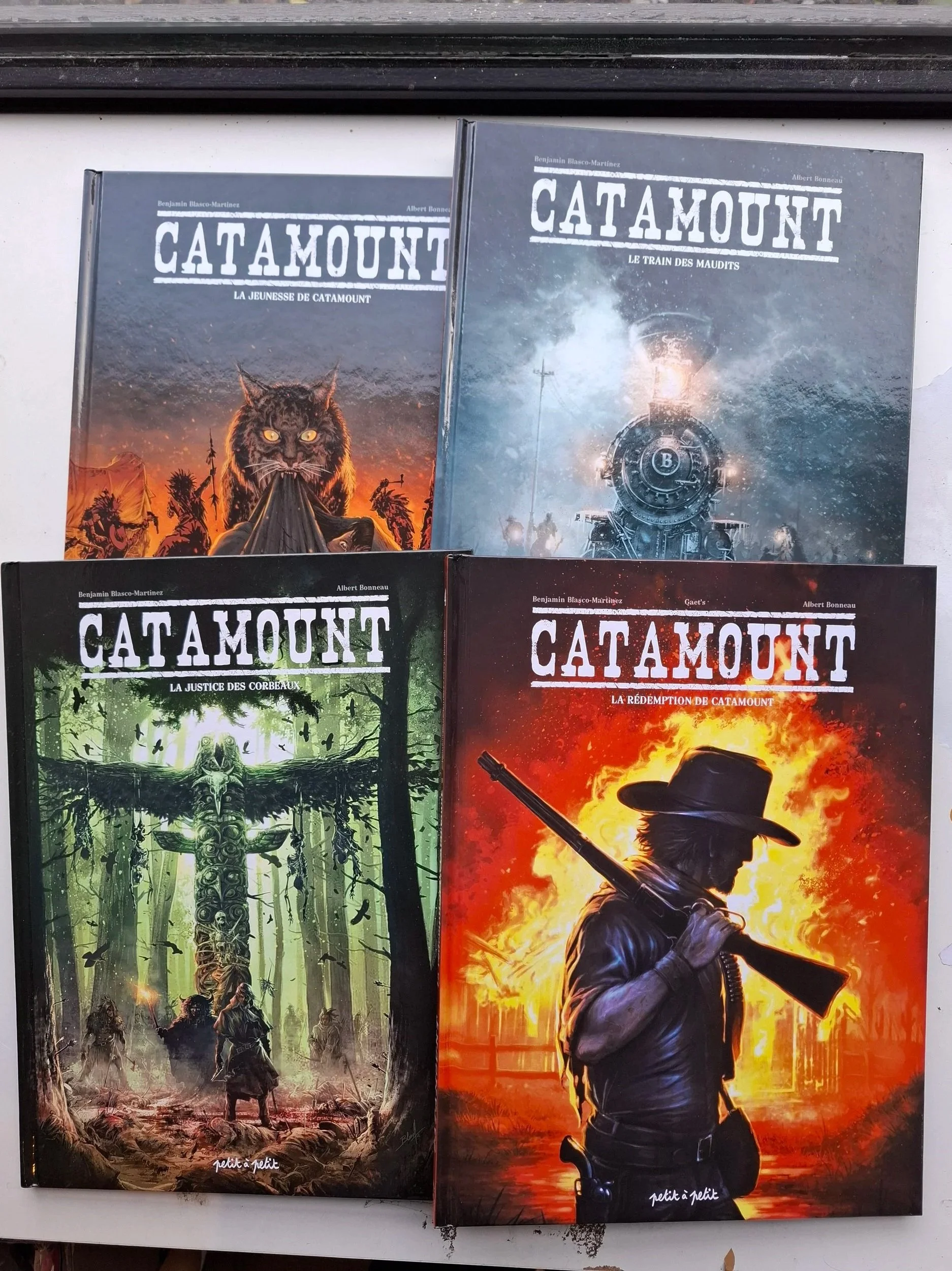 CATAMOUNT TOMES 1 à 4 SERIE COMPLETE EO
