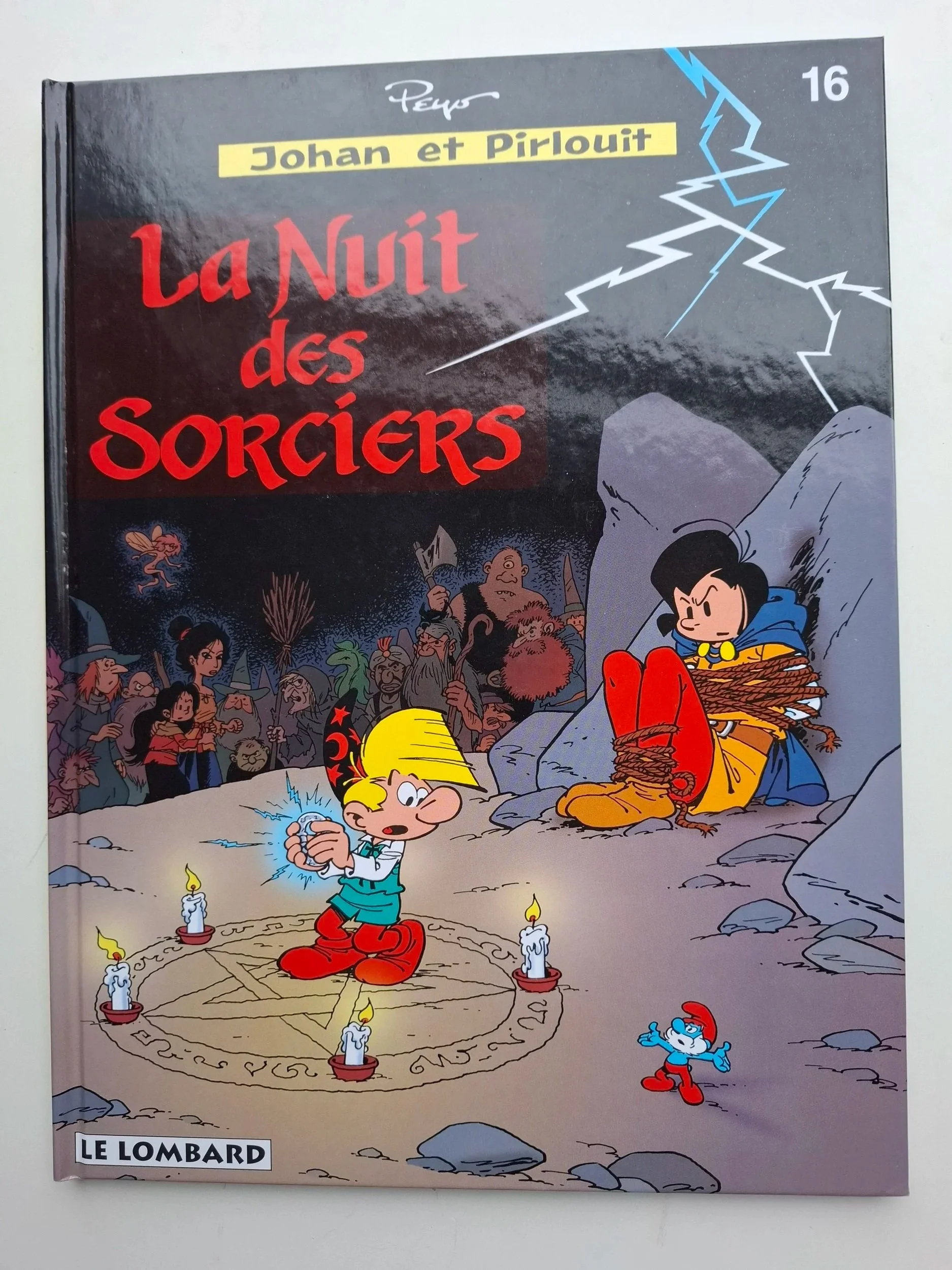 JOHAN ET PIRLOUIT TOME 16 "LA NUIT DES SORCIERS3 EO 1998