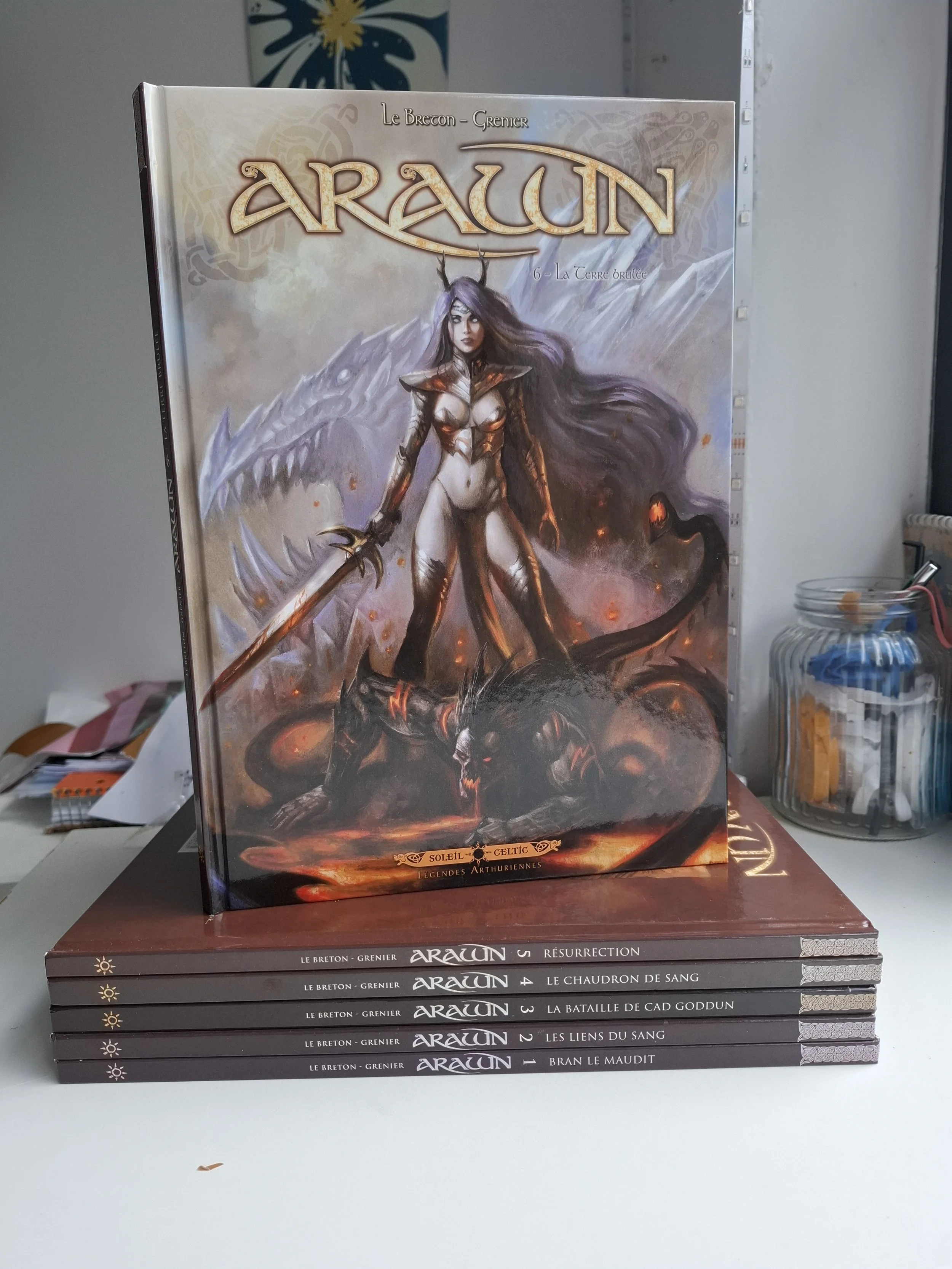 ARAWN TOMES 1 à 6 SERIE COMPLETE EO/REED