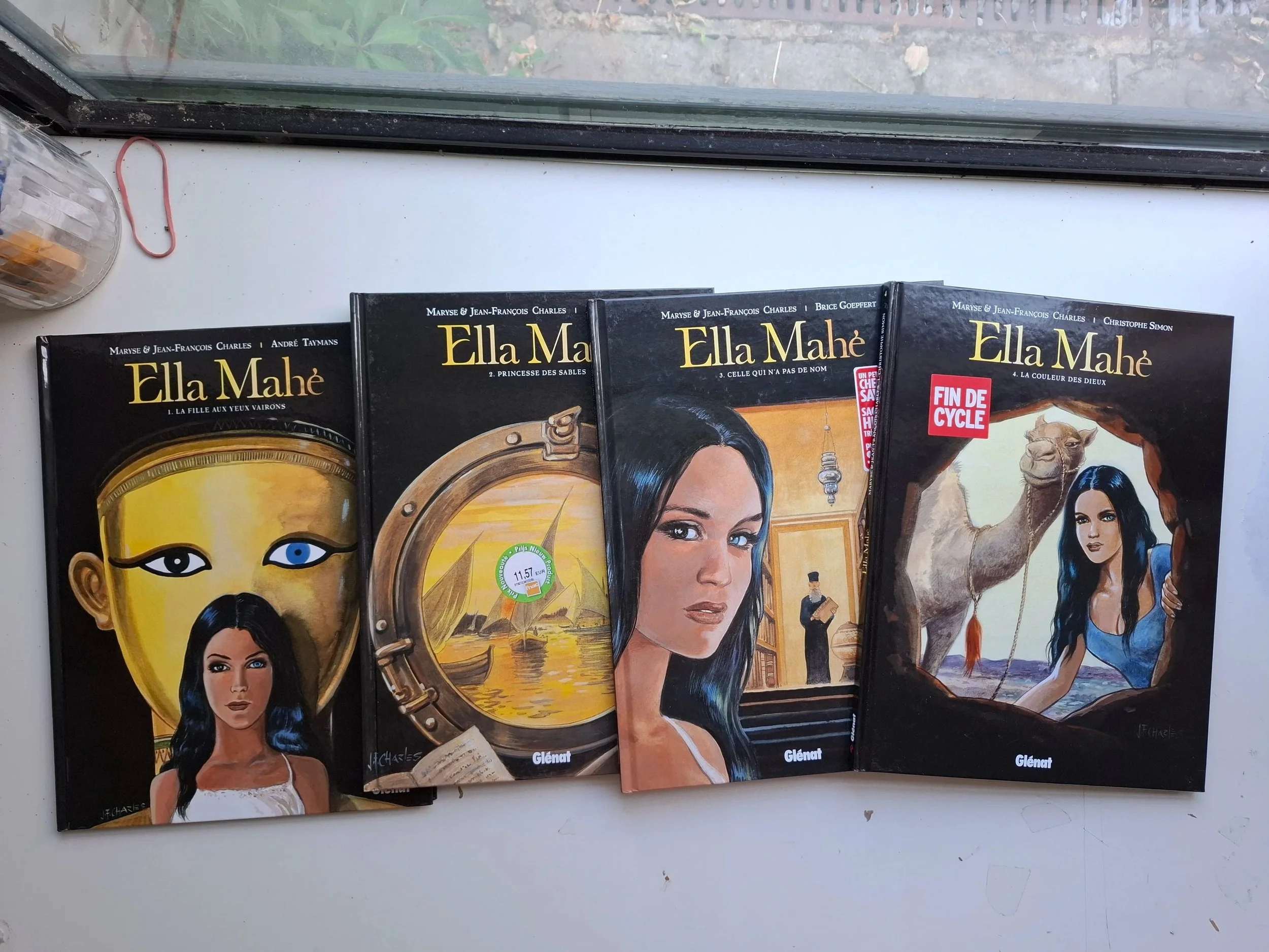 ELLA MAHE TOMES 1 à 4 SERIE COMPLETE TOUS EO