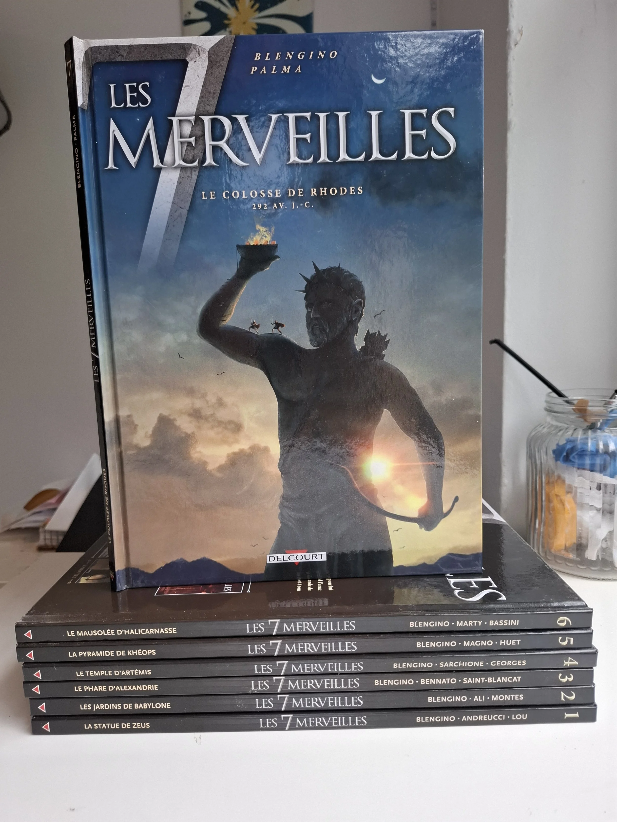 LES 7 MERVEILLES TOMES 1 à 7 SERIE COMPLETE TOUS EO