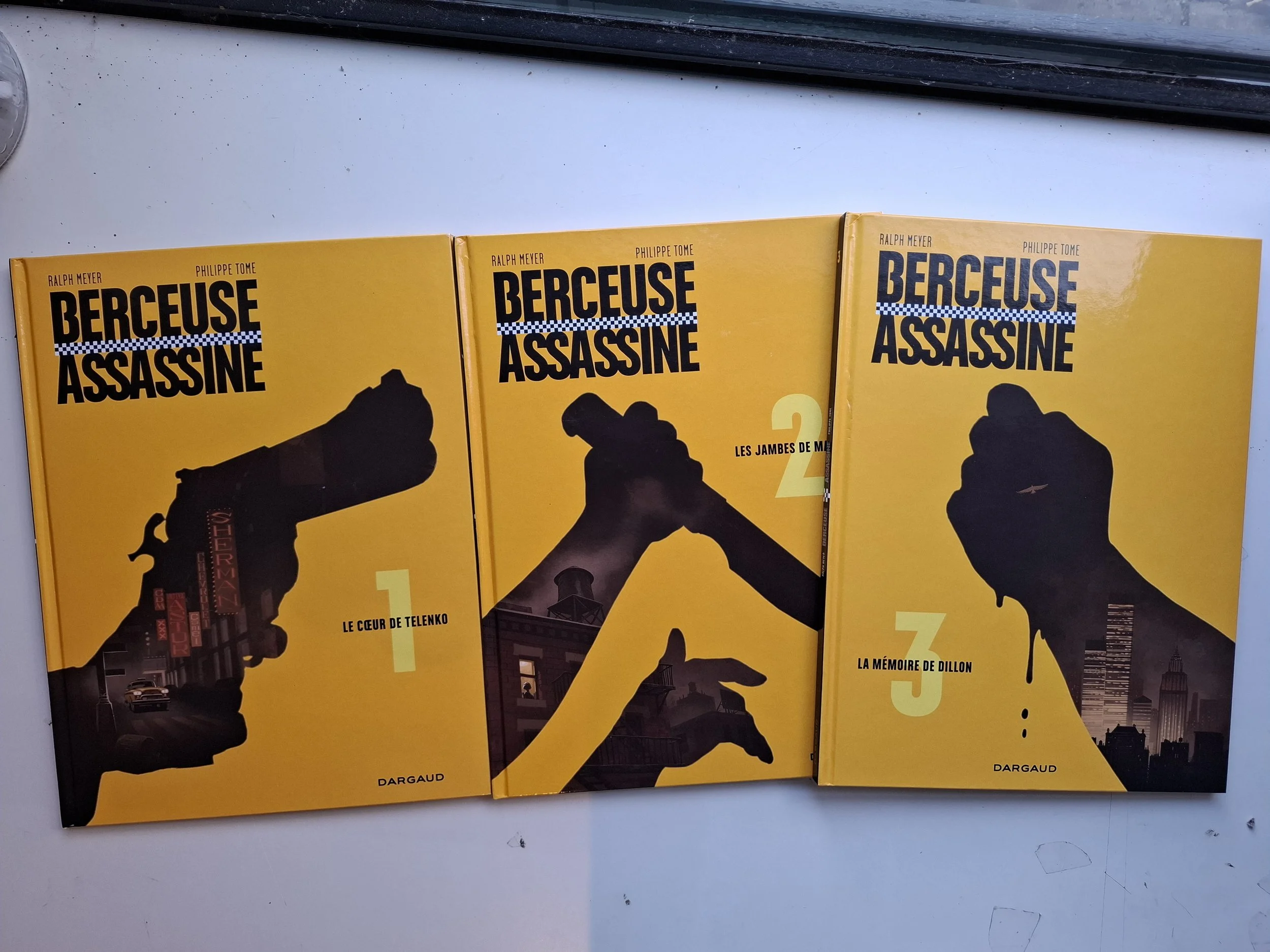 BERCEUSE ASSASSINE TOMES 1 à 3 SERIE COMPLETE MEYER REED