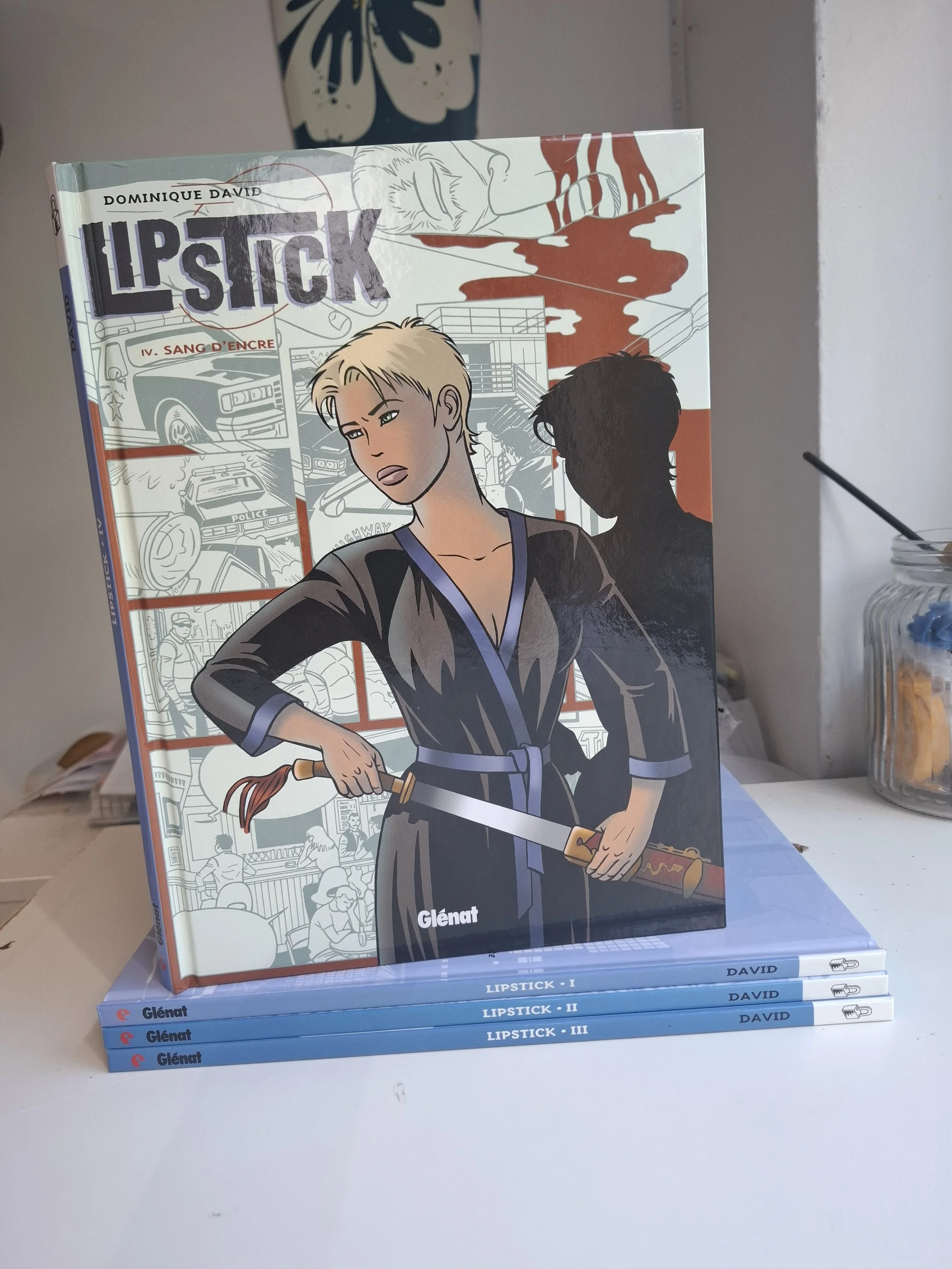LIPSTICK TOMES 1 à 4 SERIE COMPLETE TOUS EO