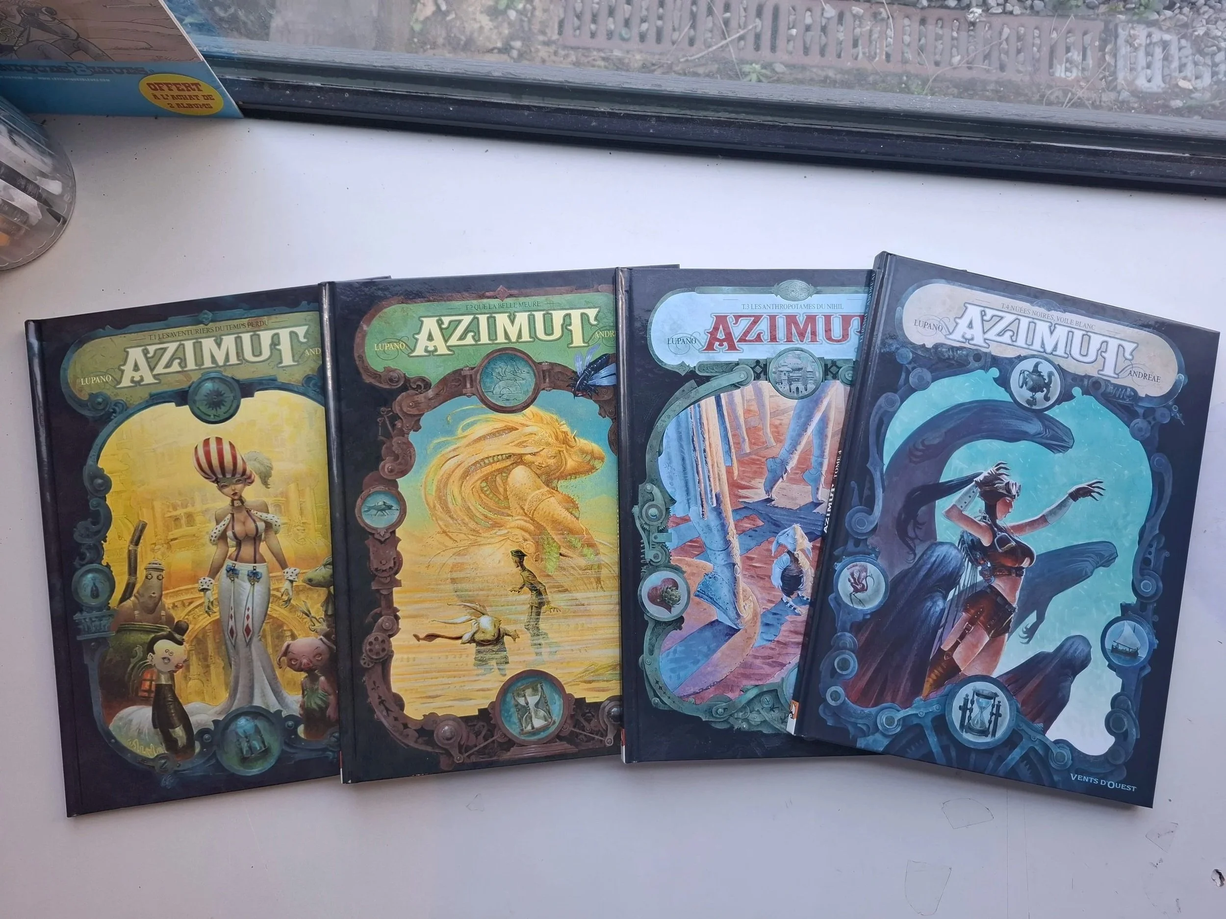 AZIMUT TOMES 1 à 4 TBE EO