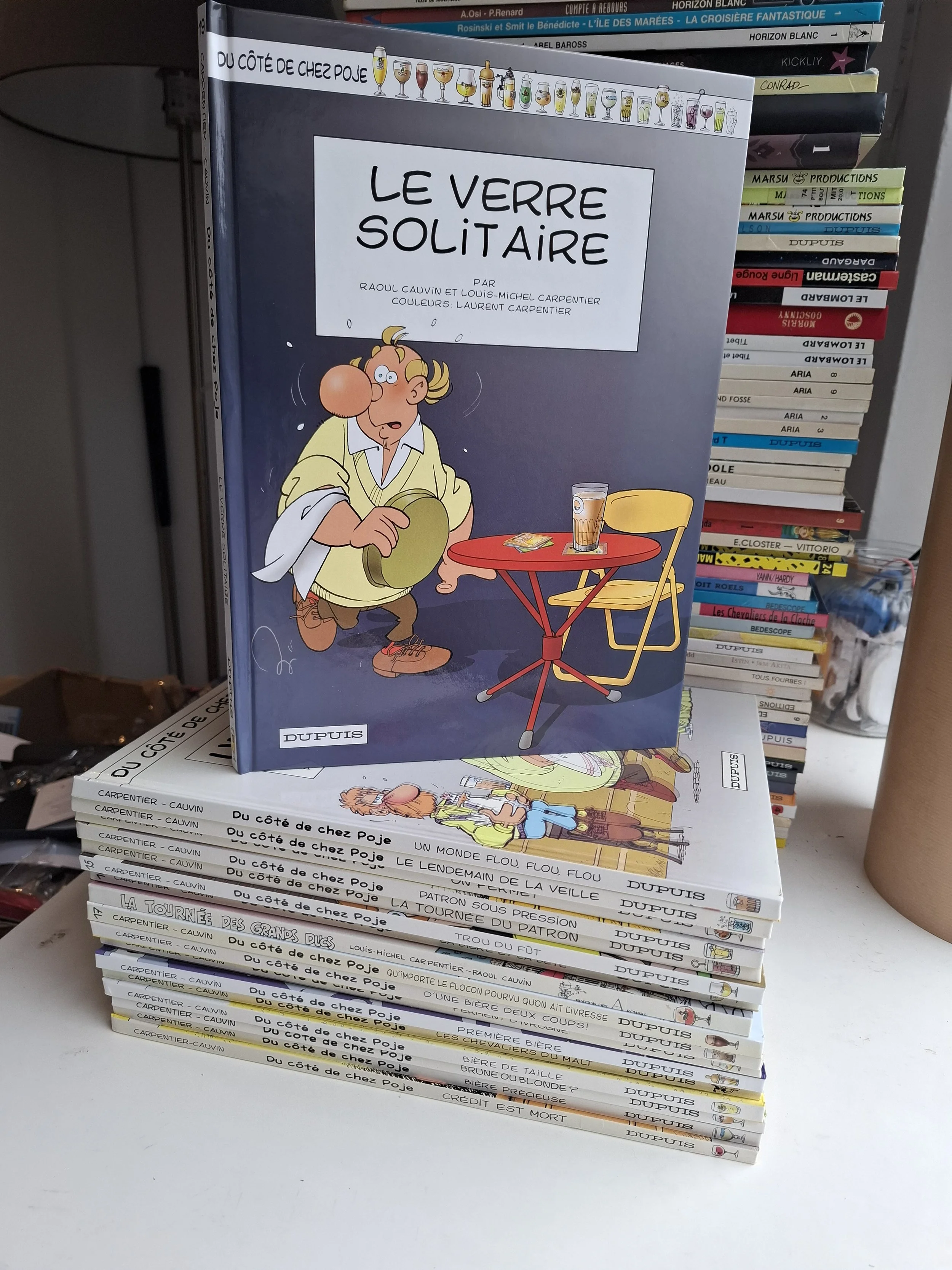 DU COTE DE CHEZ POJE ENSEMBLE DE 18 TOMES DUPUIS CAUVIN