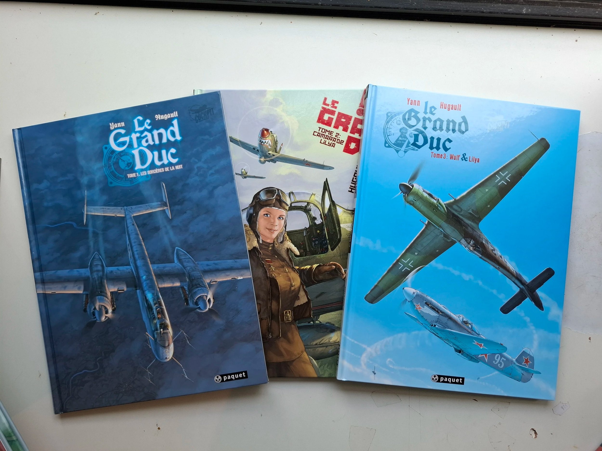 LE GRAND DUC TOMES 1 à 3 SERIE COMPLETE HUGAULT PAQUET