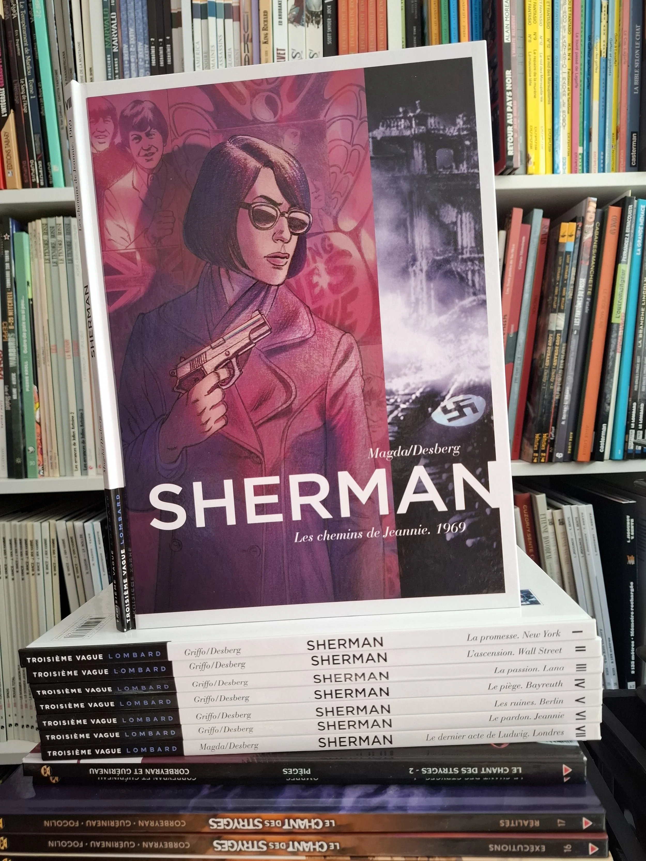 SHERMAN TOMES 1 à 8 SERIE COMPLETE TOUS EO