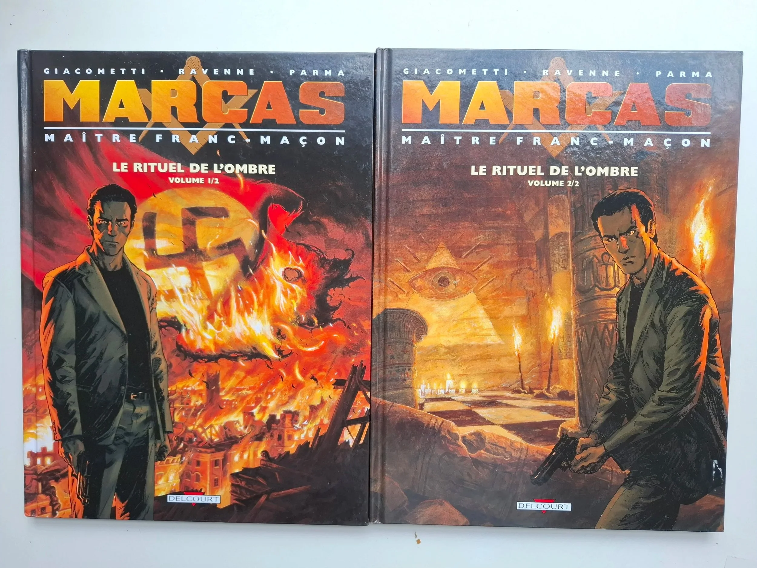 MARCAS MAITRE FRANC MACON TOMES 1 ET 2 EO