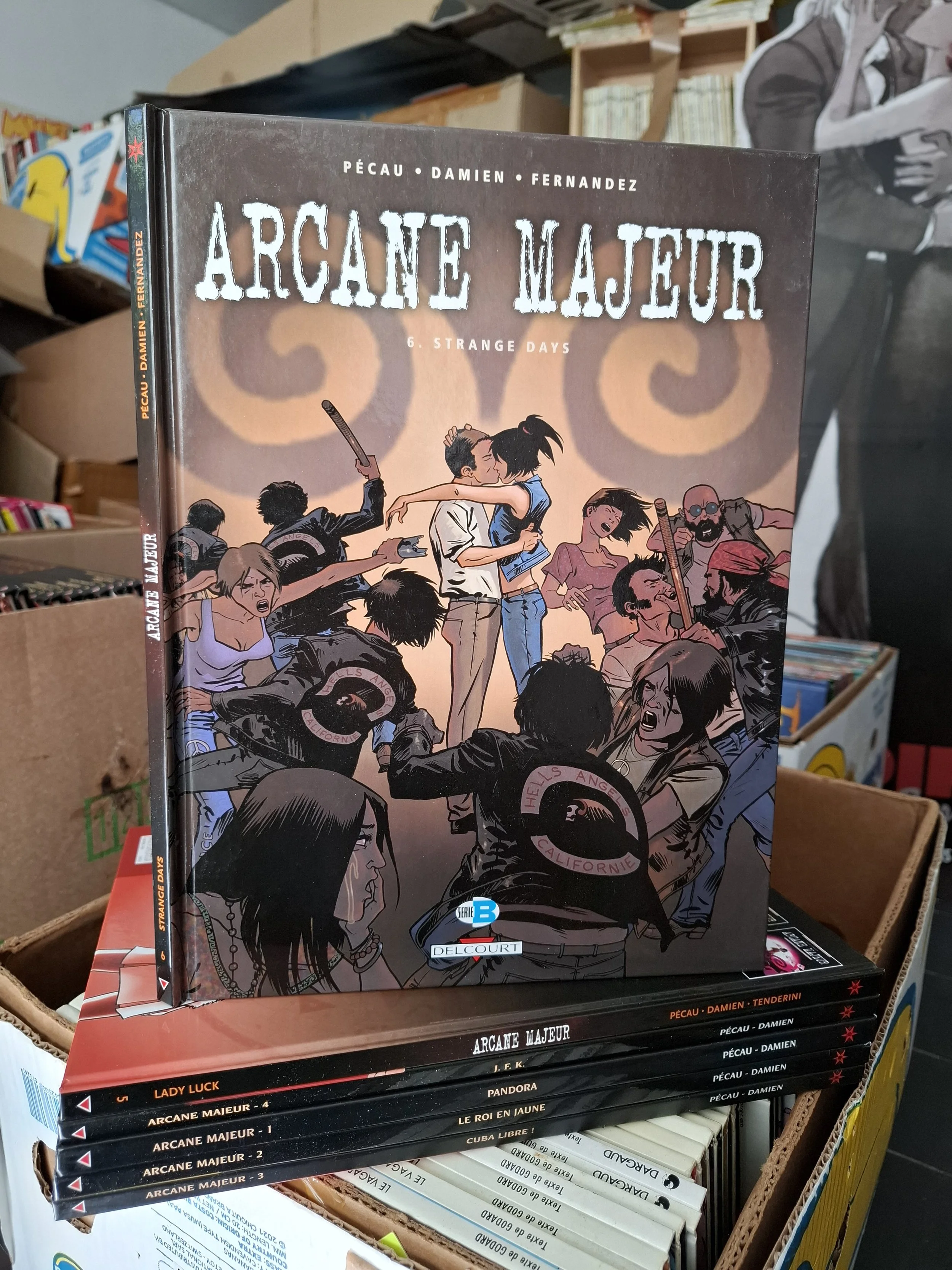 ARCANE MAJEUR TOMES 1 à 6 SERIE COMPLETE DELCOURT TOUS EO