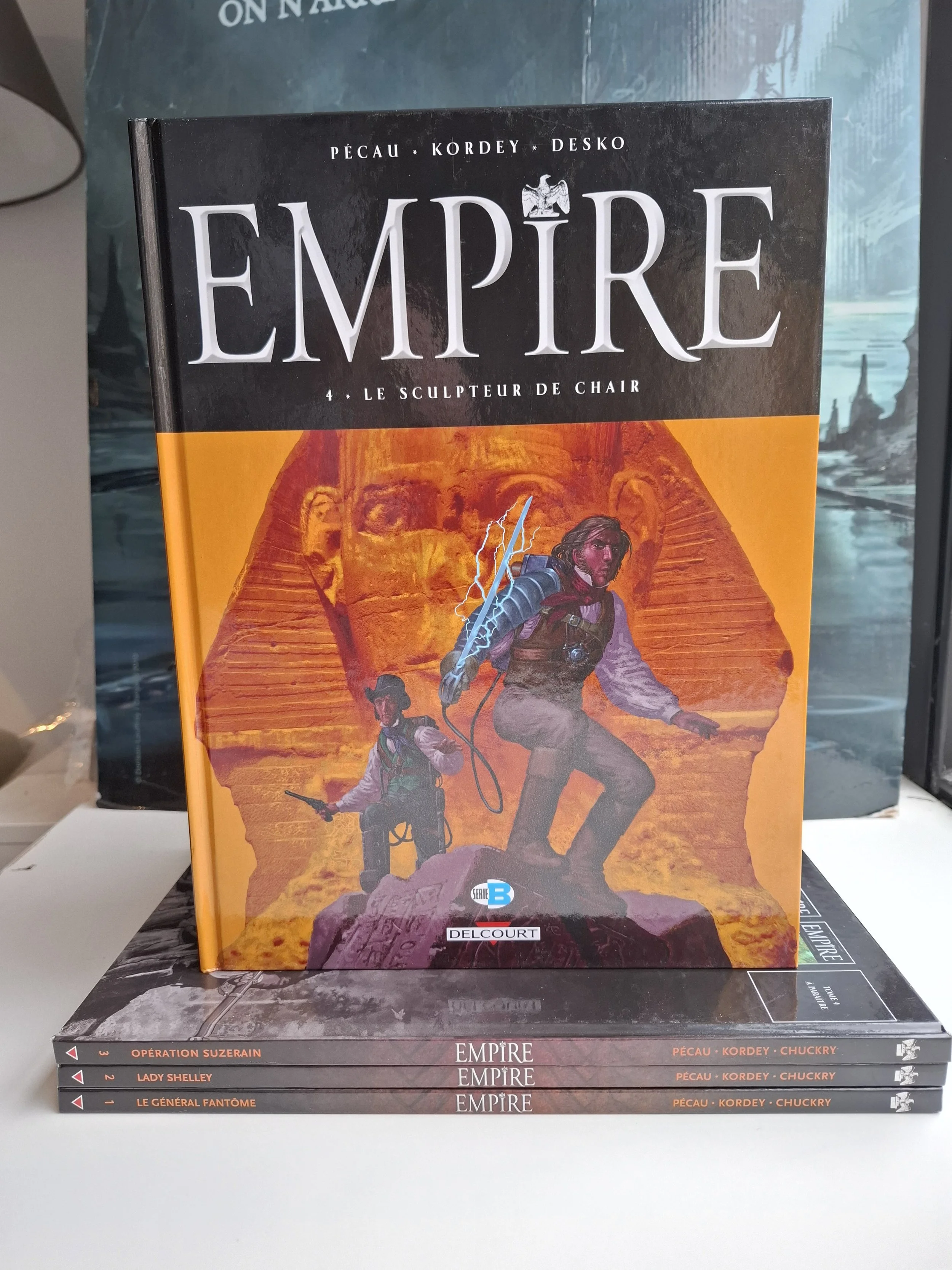 EMPIRE TOMES 1 à 4 SERIE COMPLETE KORDEY EO