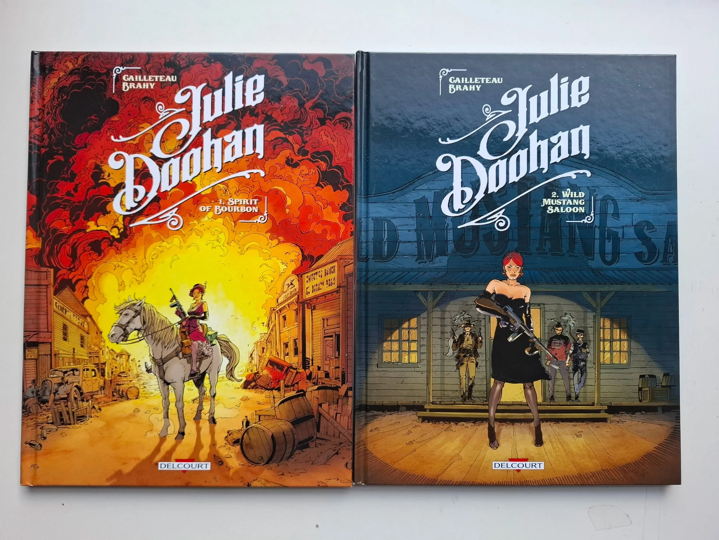 JULIE DOOHAN TOMES 1 ET 2 DELCOURT EO