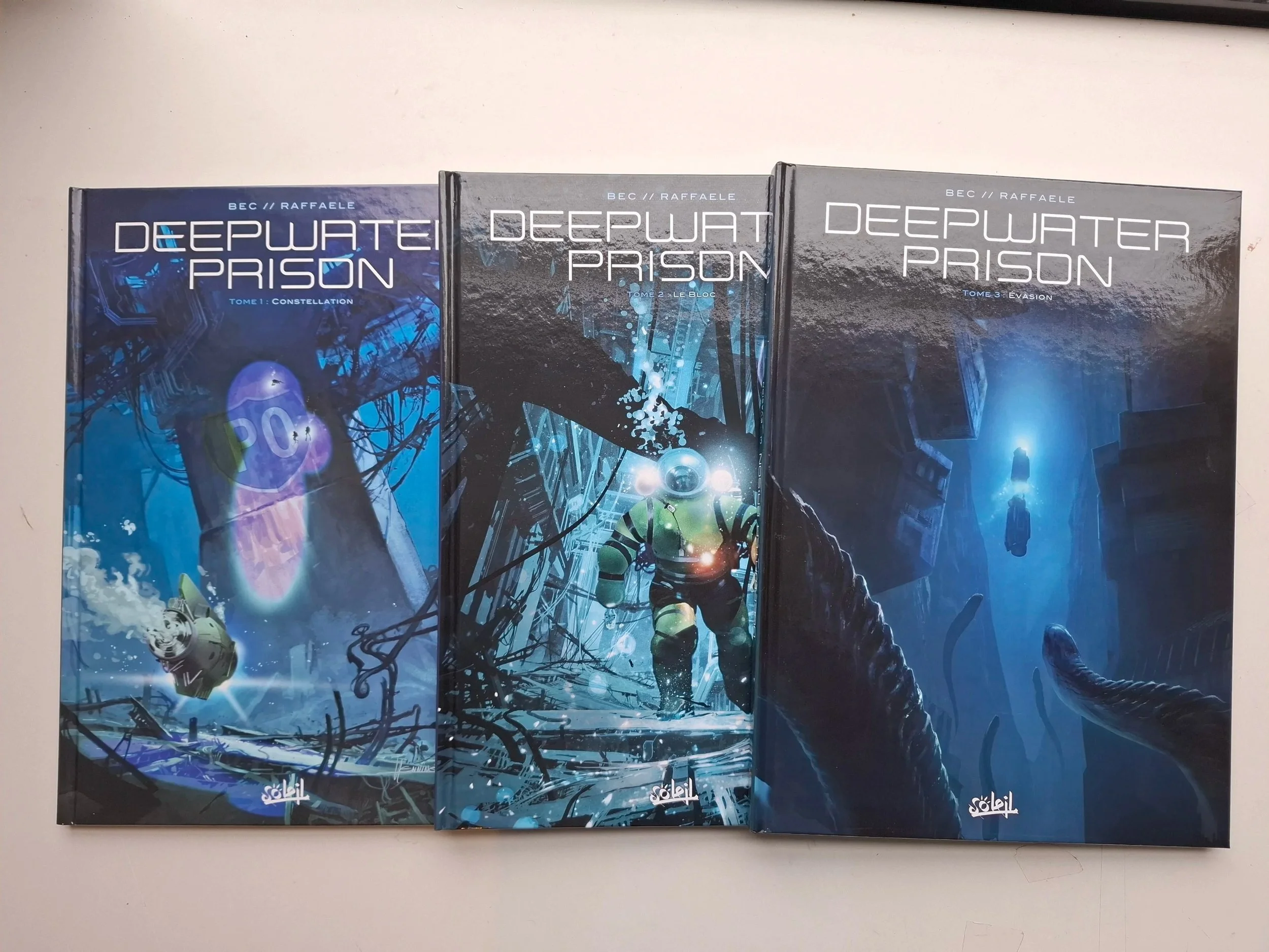 DEEP WATER PRISON TOMES 1 à 3 SERIE COMPLETE EO