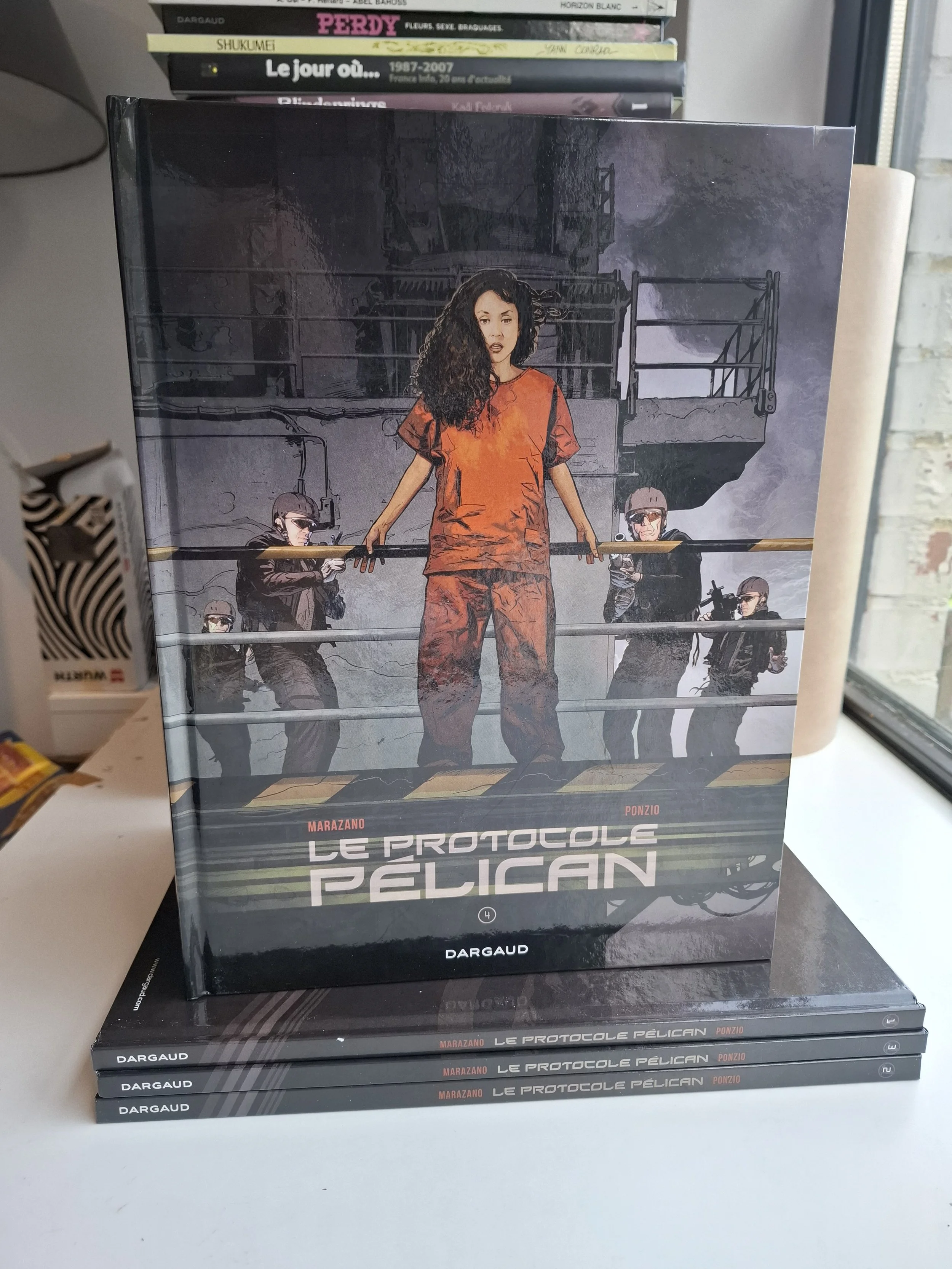 LE PROTOCOLE PELICAN TOMES 1 à 4 SERIE COMPLETE TOUS EO