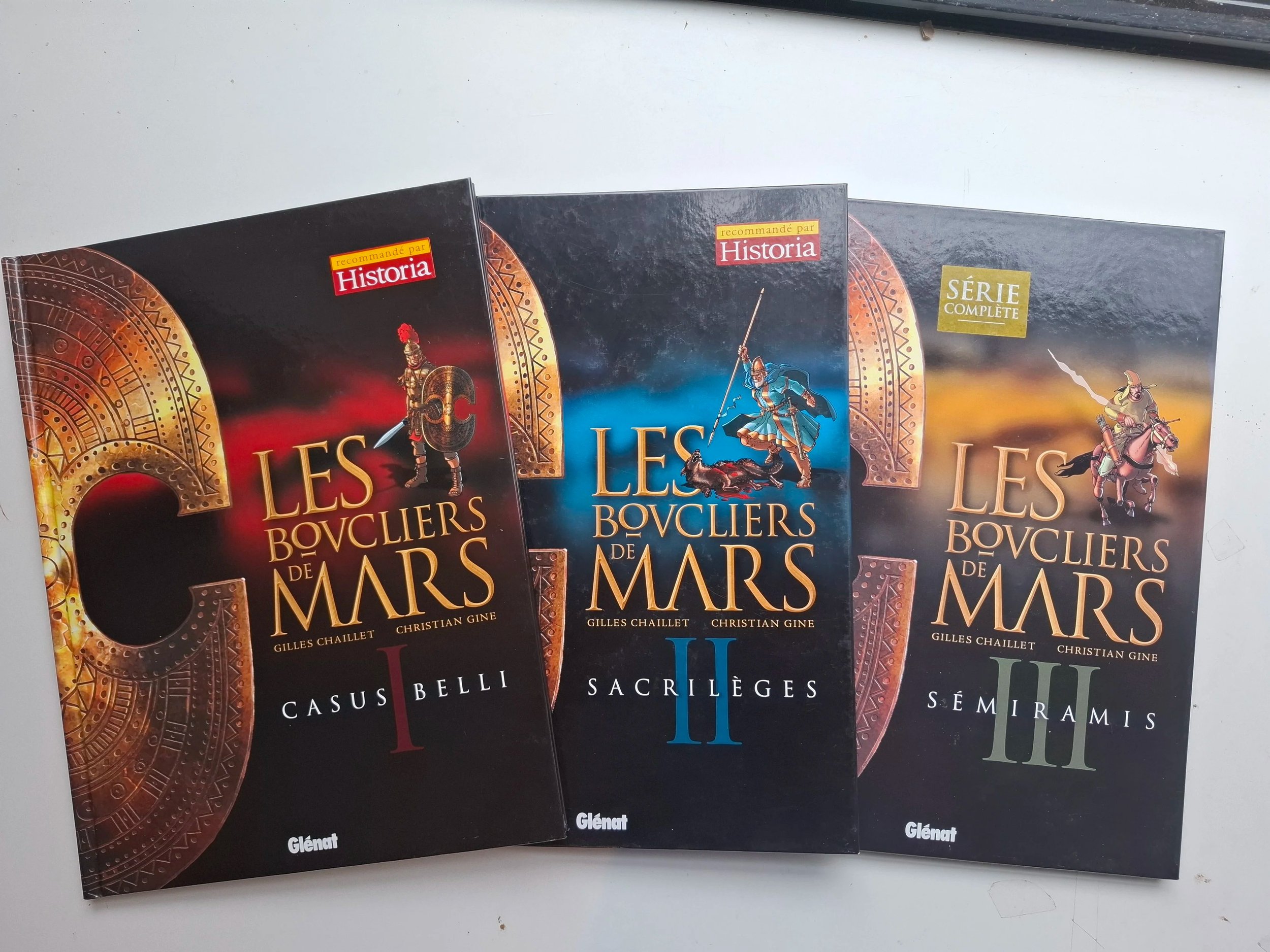 LES BOUCLIERS DE MARS TOMES 1 à 3 SERIE COMPLETE TOUS EO