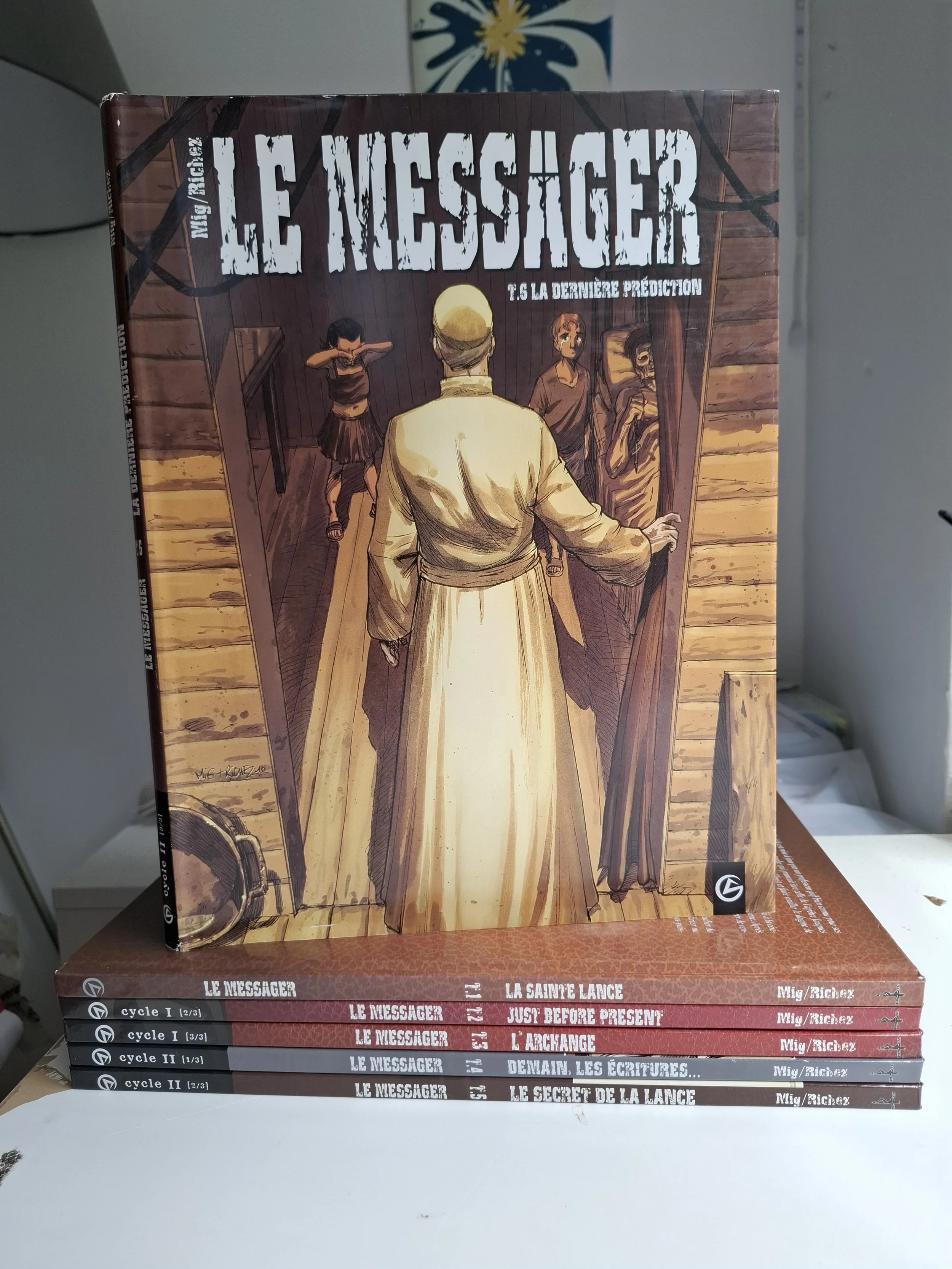 LE MESSAGER TOMES 1 à 6 SERIE COMPLETE TOUS EO
