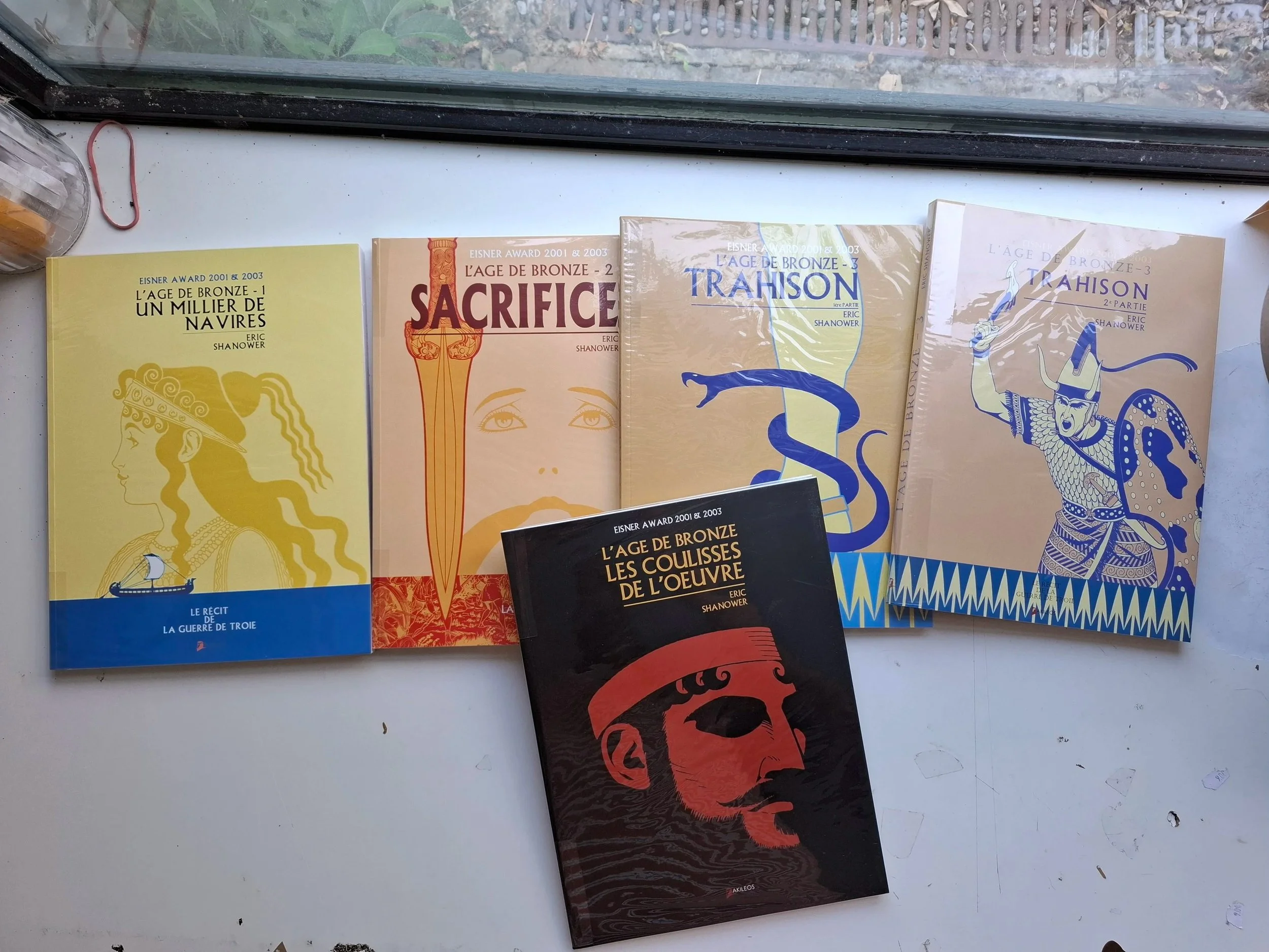 L'AGE DE BRONZONZE SERIE COMPLETE TOMES 1 à 4 + HORS SERIE