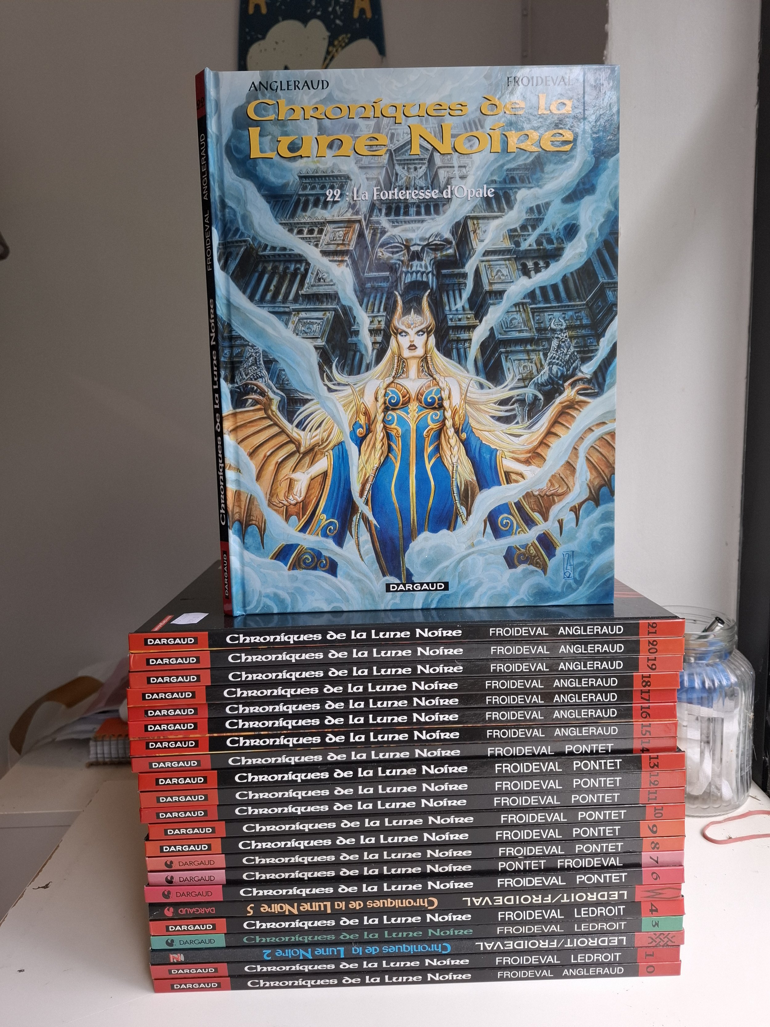 CHRONIQUES DE LA LUNE NOIRE TOMES 0 à 22 TBE EO/REED