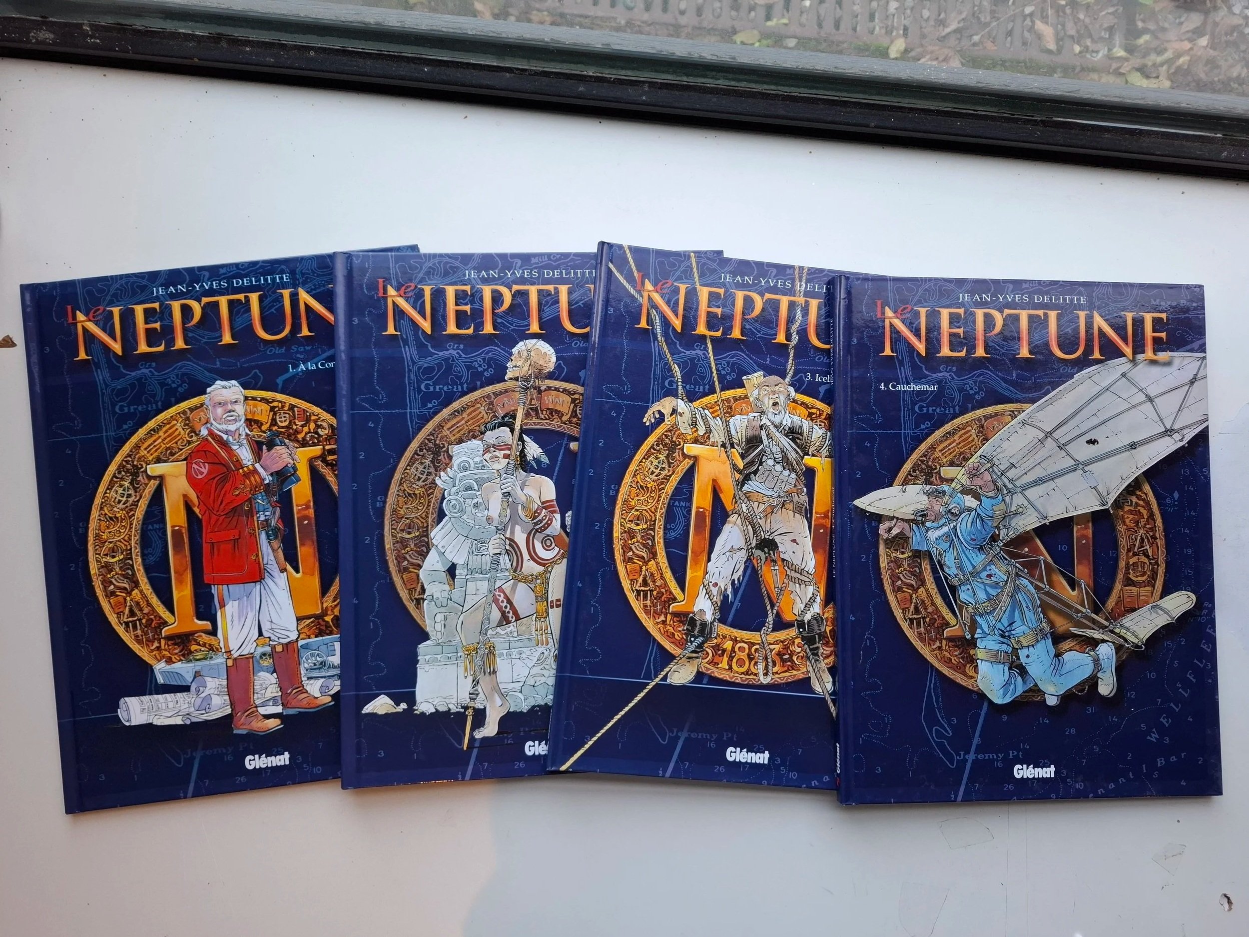 LE NEPTUNE DELITTE TOMES 1 à 4 SERIE COMPLETE TOUS EO