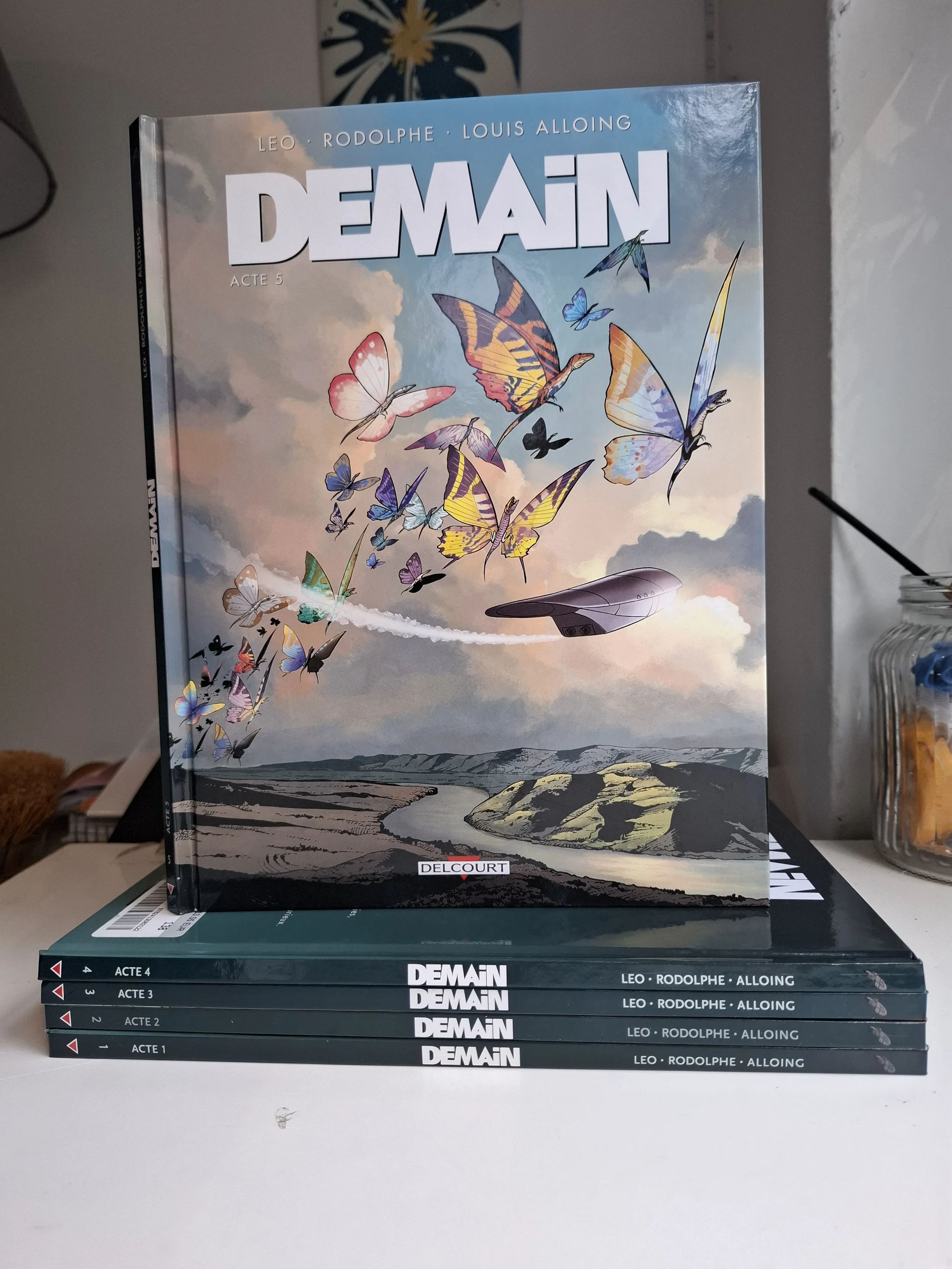 DEMAIN TOMES 1 à 5 SERIE COMPLETE TOUS EO