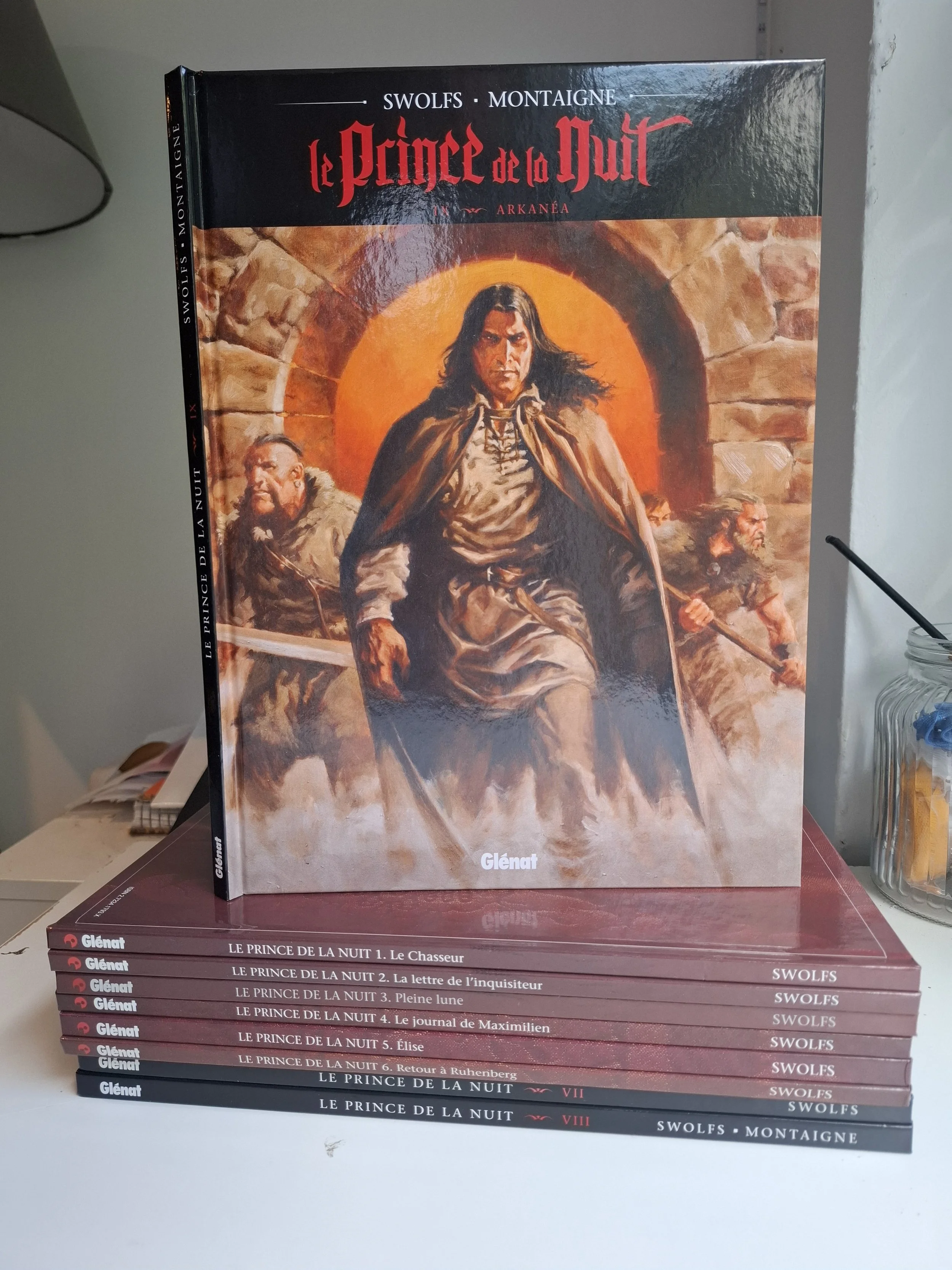 LE PRINCE DE LA NUIT TOMES 1 à 9 SERIE COMPLETE SWOLFS EO/REED