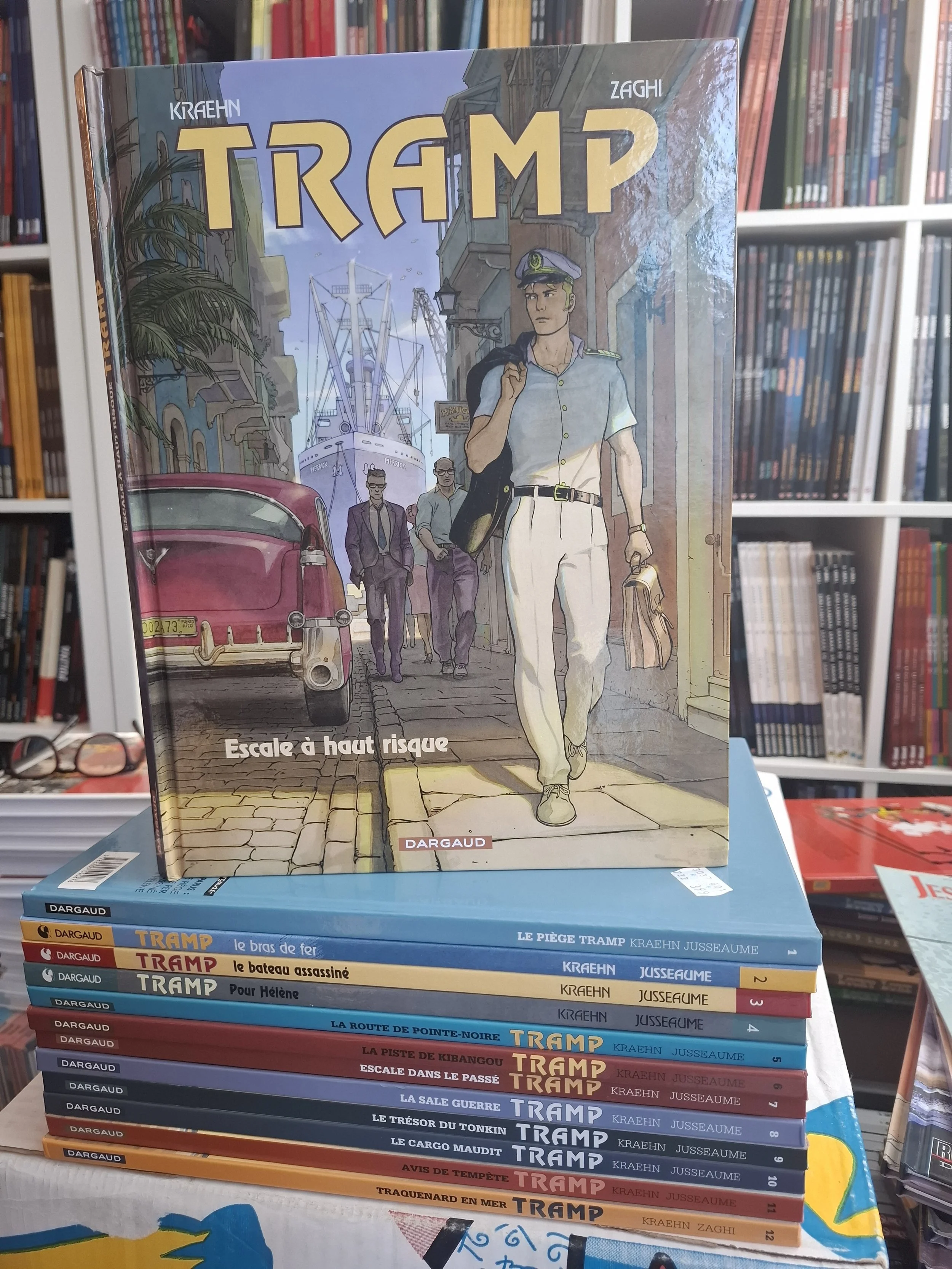 TRAMP ENSEMBLE DE 13 TOMES TTBE EO/REED KRAHEN