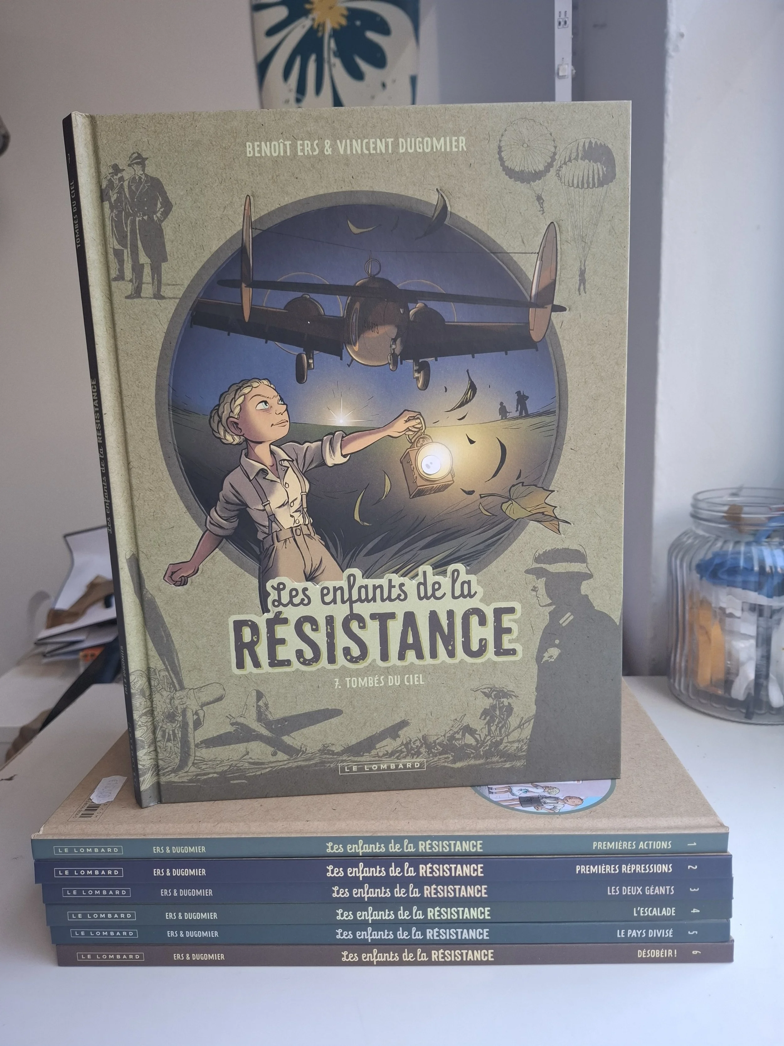 LES ENFANTS DE LA RESISTANCE TOMES 1 à 7 EXCELLENT ETAT TOUS EO