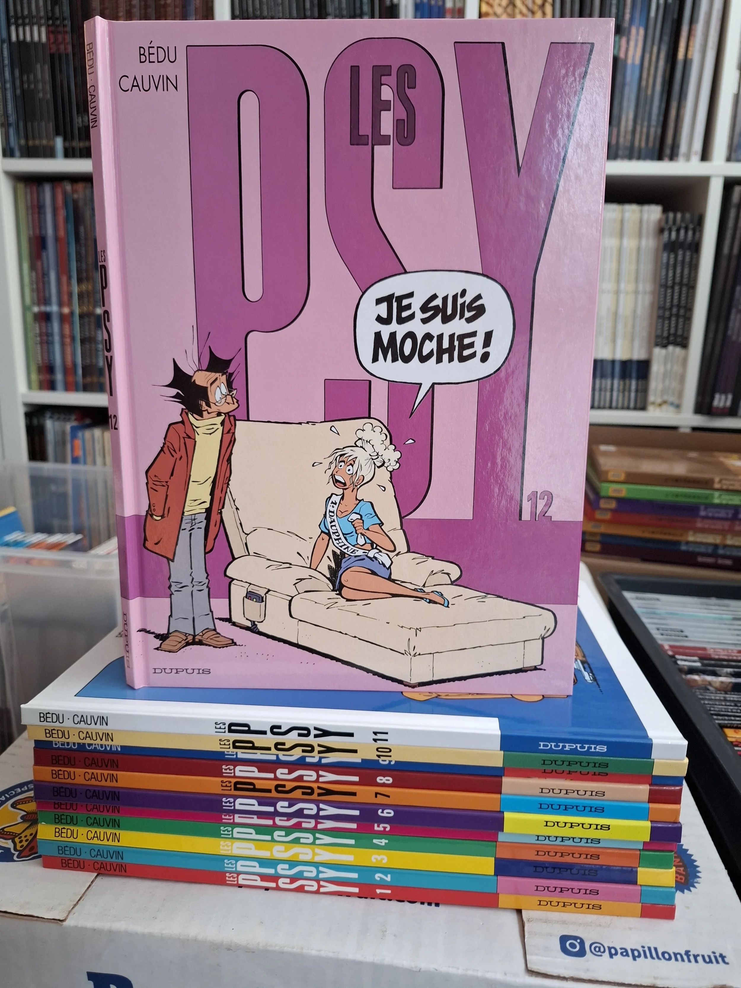 LES PSY BEDU CAUVIN TOMES 1 à 12 EXCELLENT ETAT
