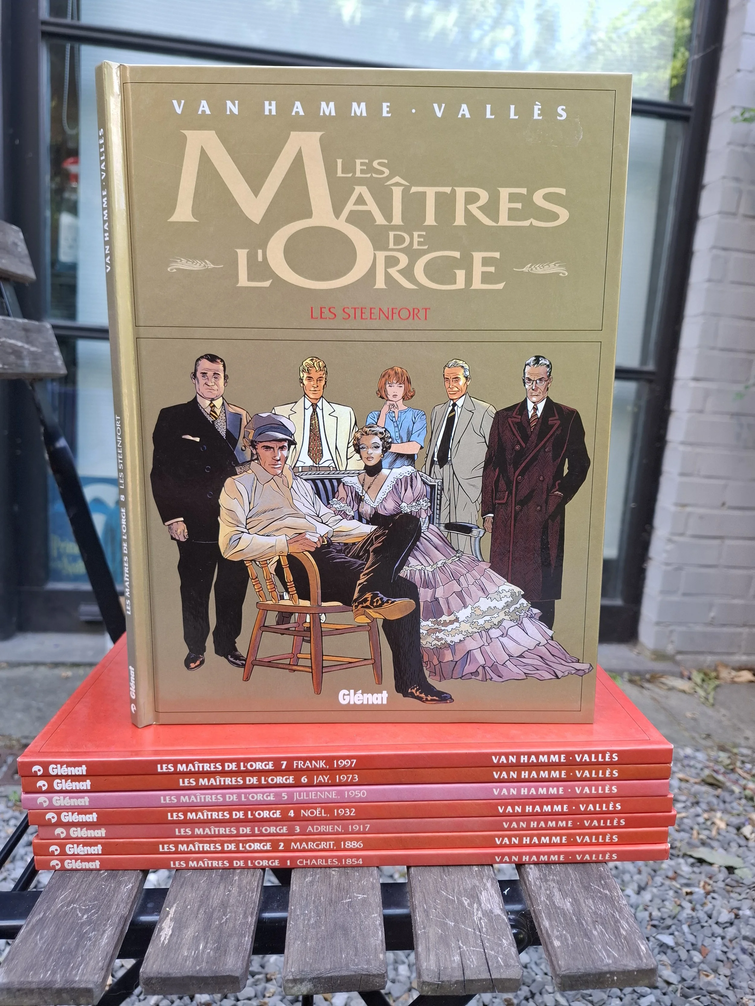 LES MAITRES DE L'ORGE TOMES 1 à 8 SERIE COMPLETE + SOUS-BOCKS