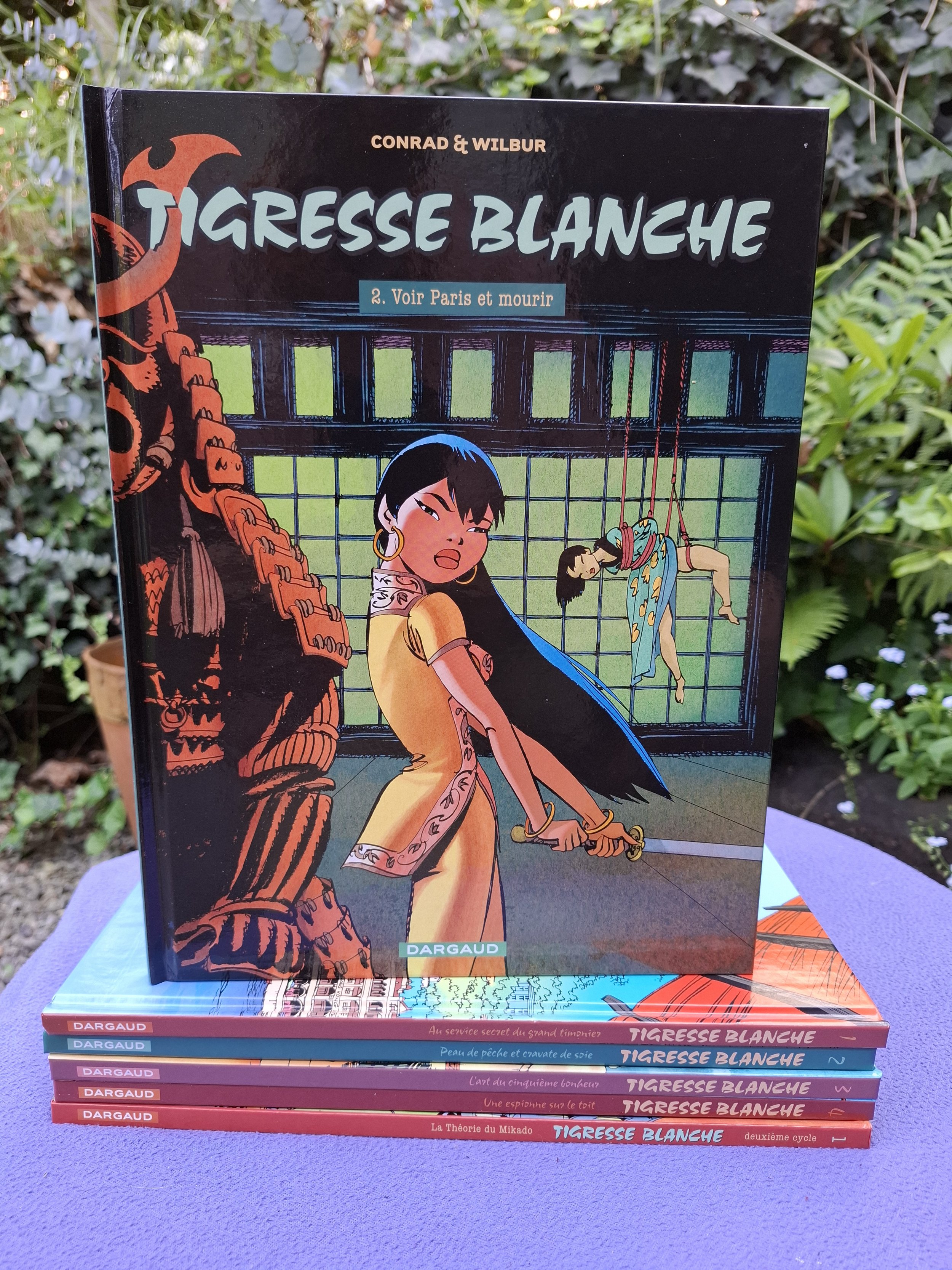 TIGRESSE BLANCHE TOMES 1 à 7 SERIE COMPLETE CONRAD TOUS EO