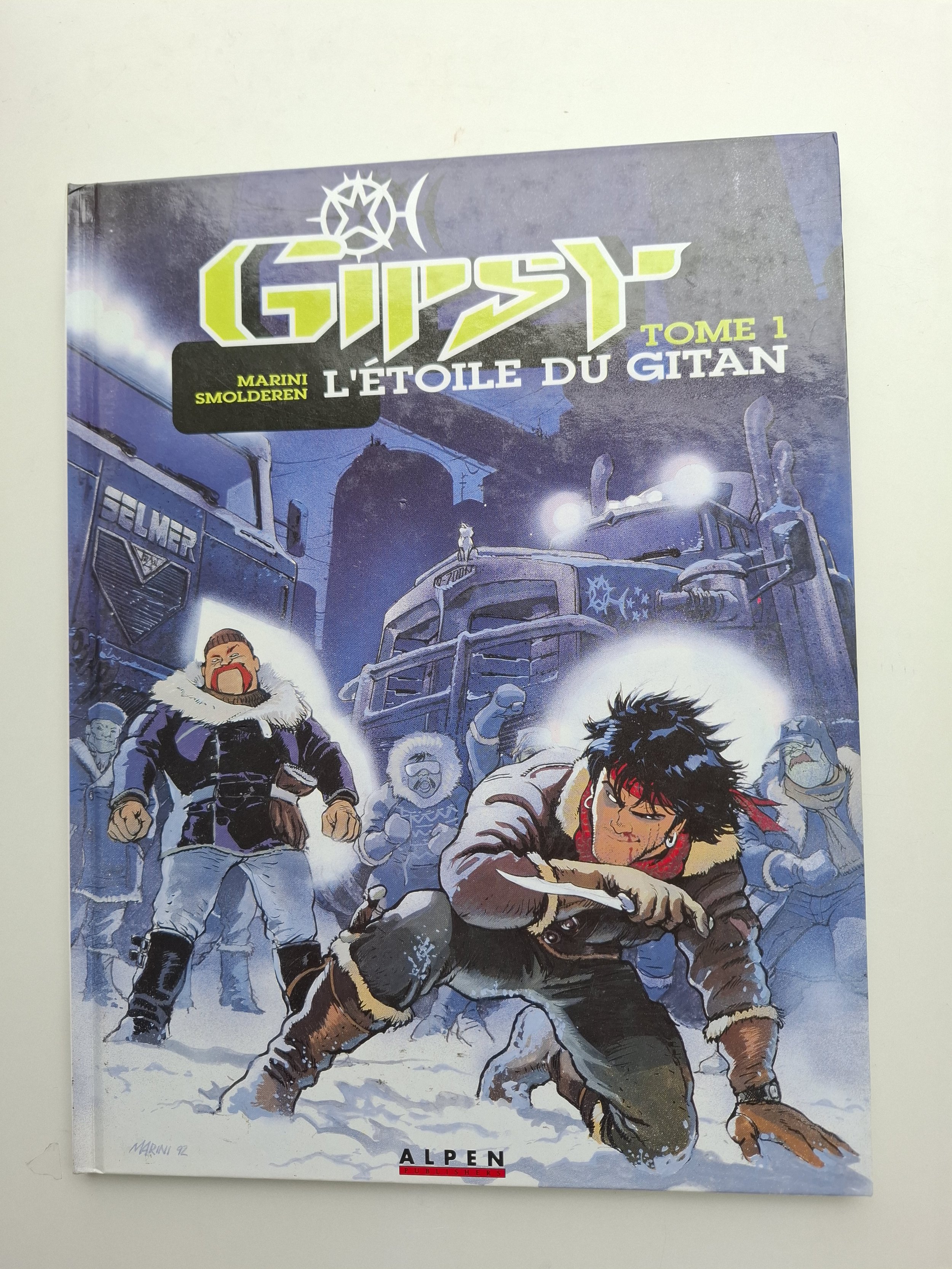 GIPSY TOME 1 MARINI "L'ETOILE DU GITAN" EO 1993