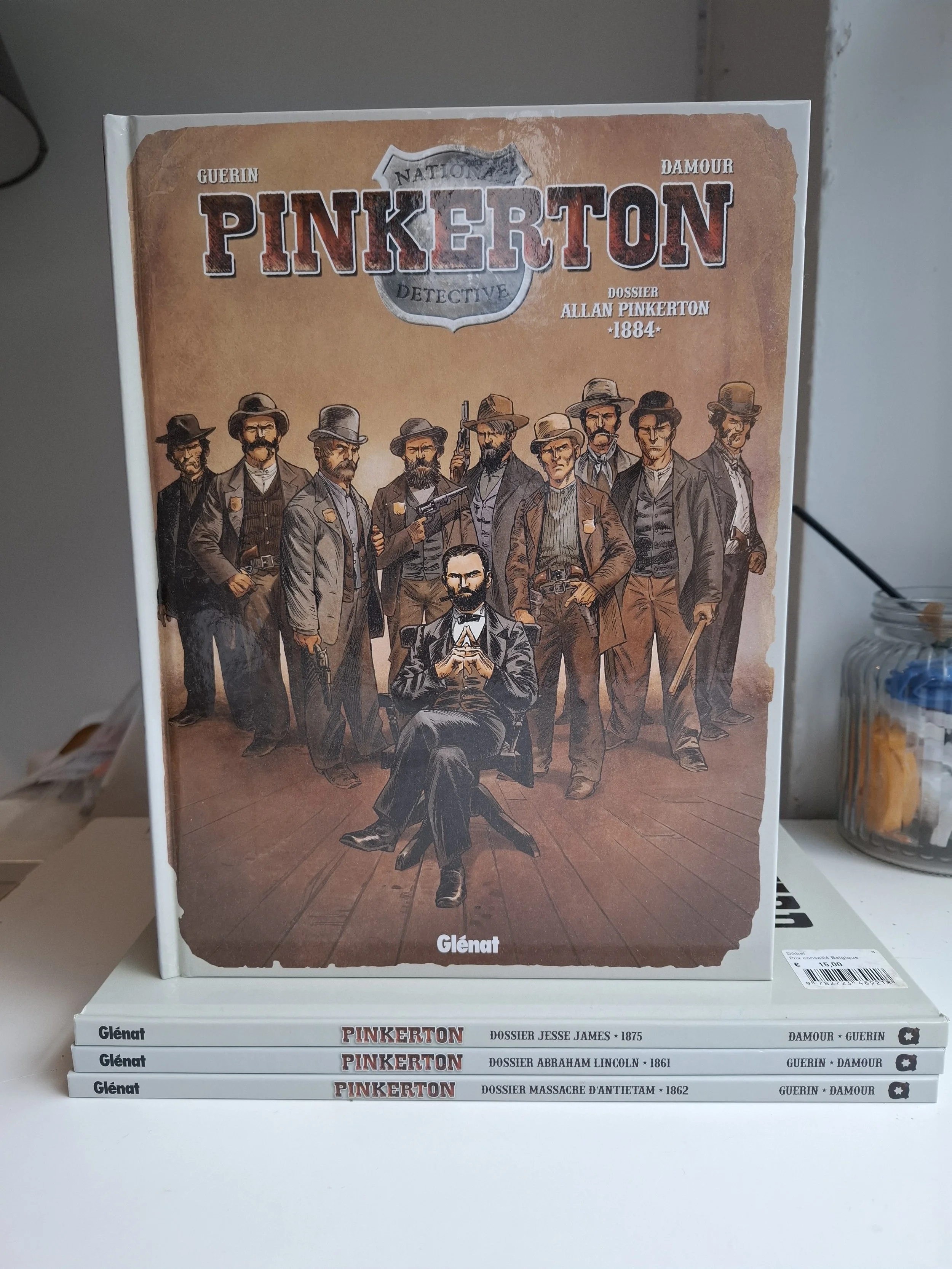 PINKERTON TOMES 1 à 4 SERIE COMPLETE TOUS EO
