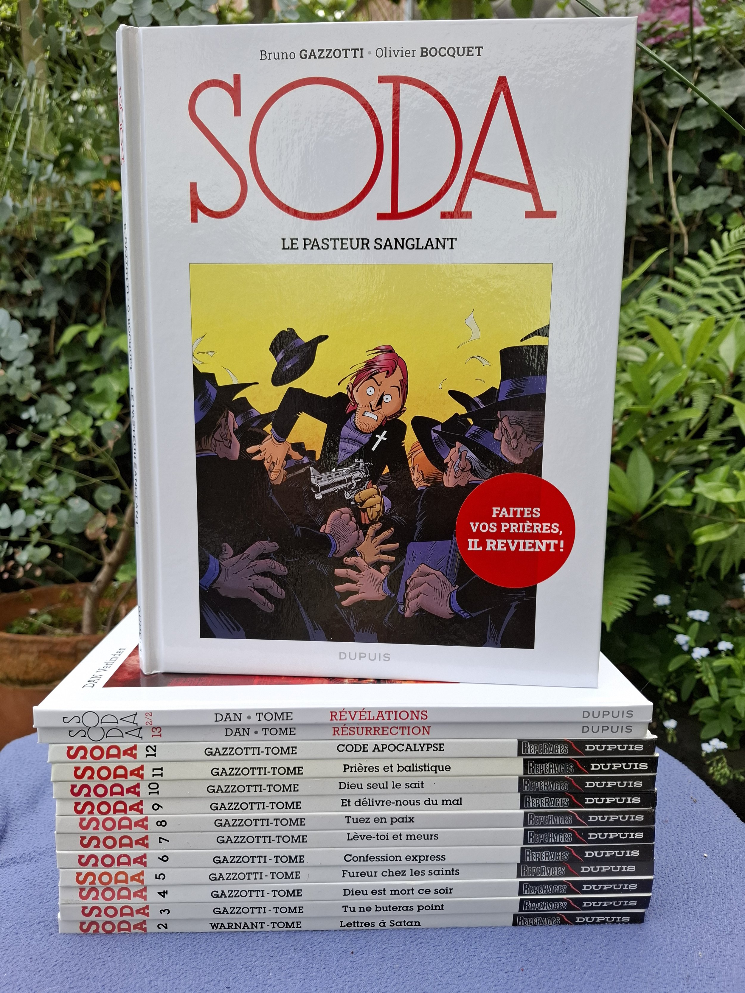 SODA TOMES 1 à 15 SERIE COMPLETE  DUPUIS EO/REED