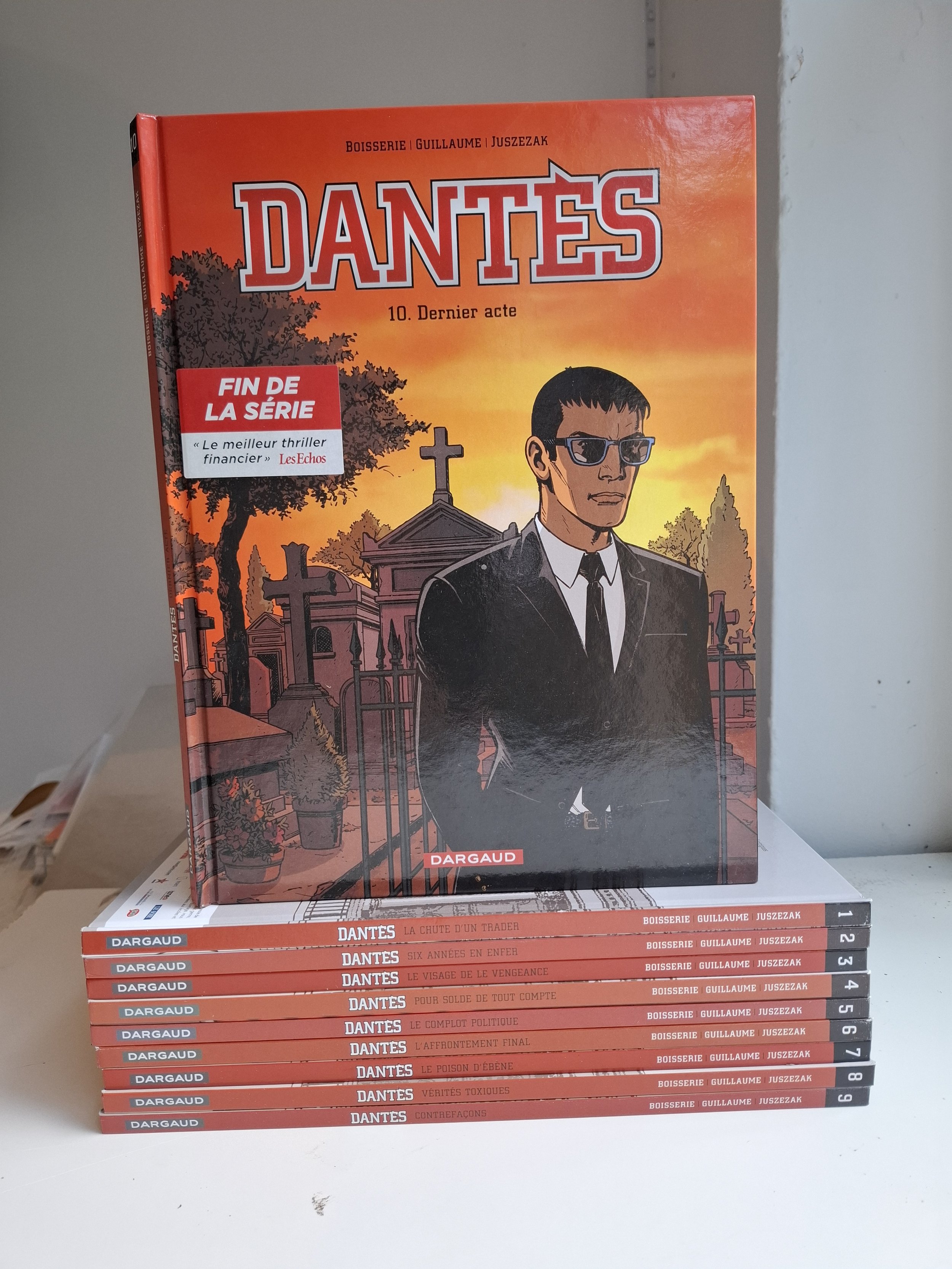 DANTES TOMES 1 à 10 SERIE COMPLETE EO/REED