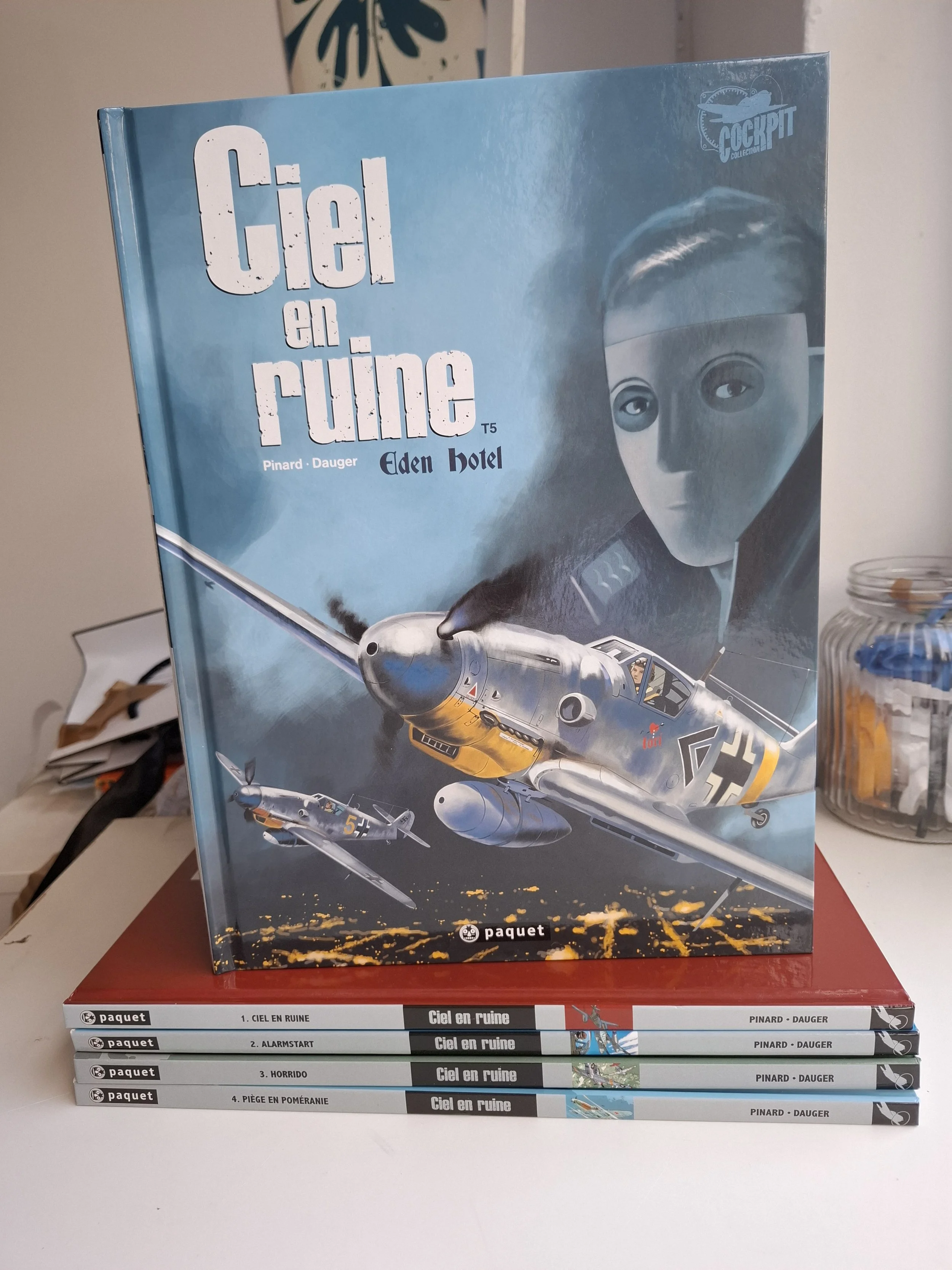 CIEL EN RUINE TOMES 1 à 5 SERIE COMPLETE EO/REED