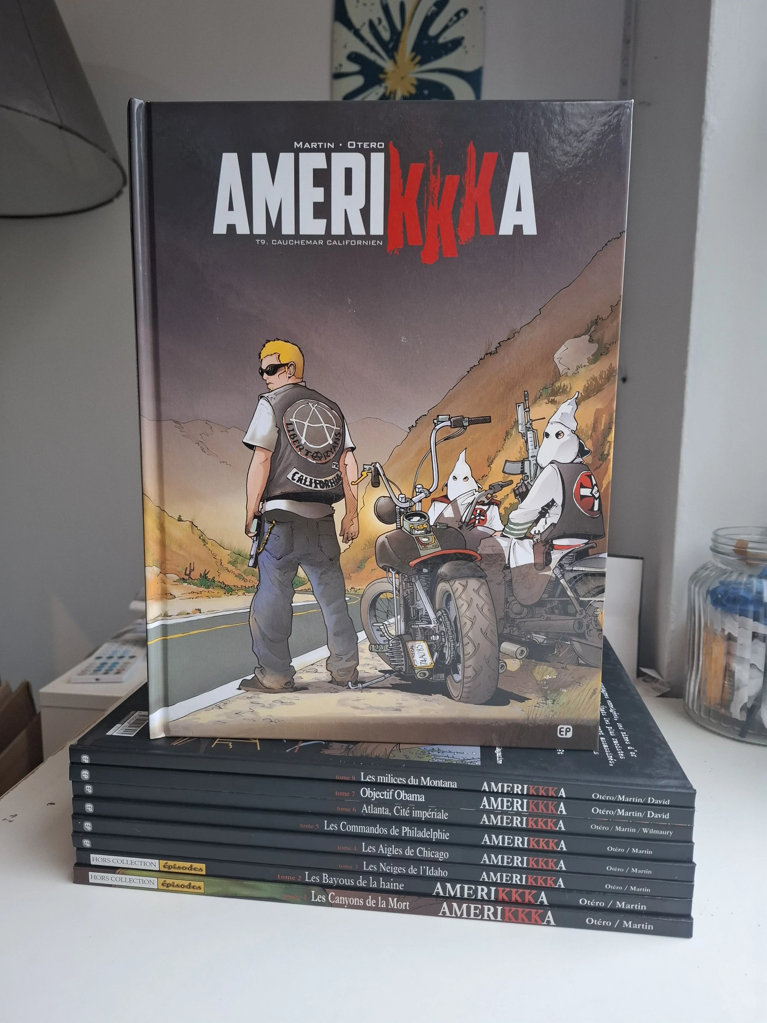 AMERIKKKA TOMES 1 à 9 SERIE COMPLETE TOUS EO