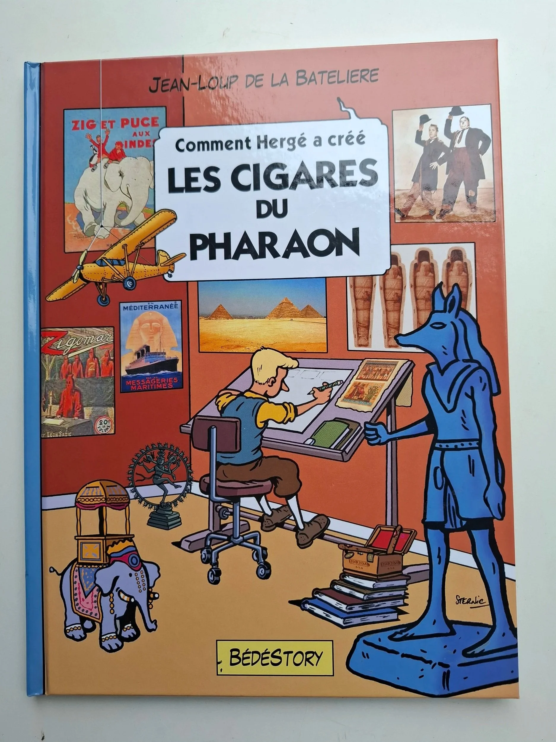 HORS SERIE "COMMENT HERGE A CREE LES CIGARES DU PHARAON" BDSTORY EO 2009