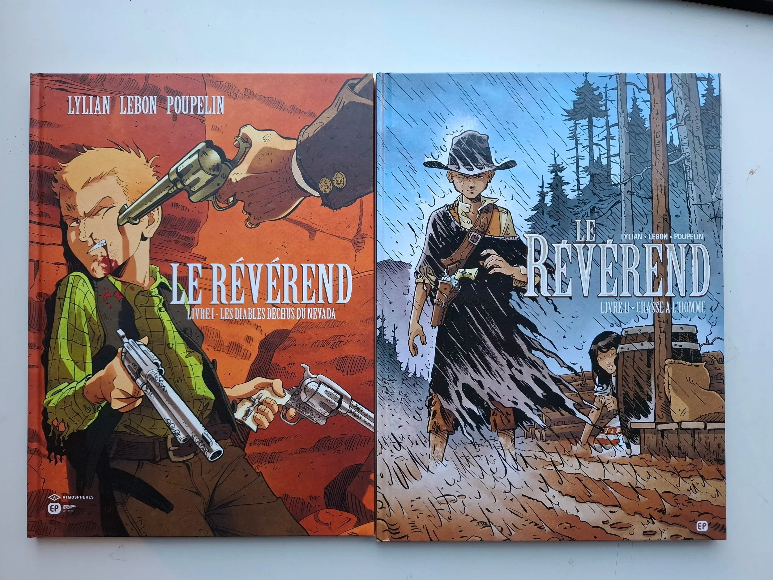 LE REVEREND TOMES 1 ET 2 SERIE COMPLETE EO