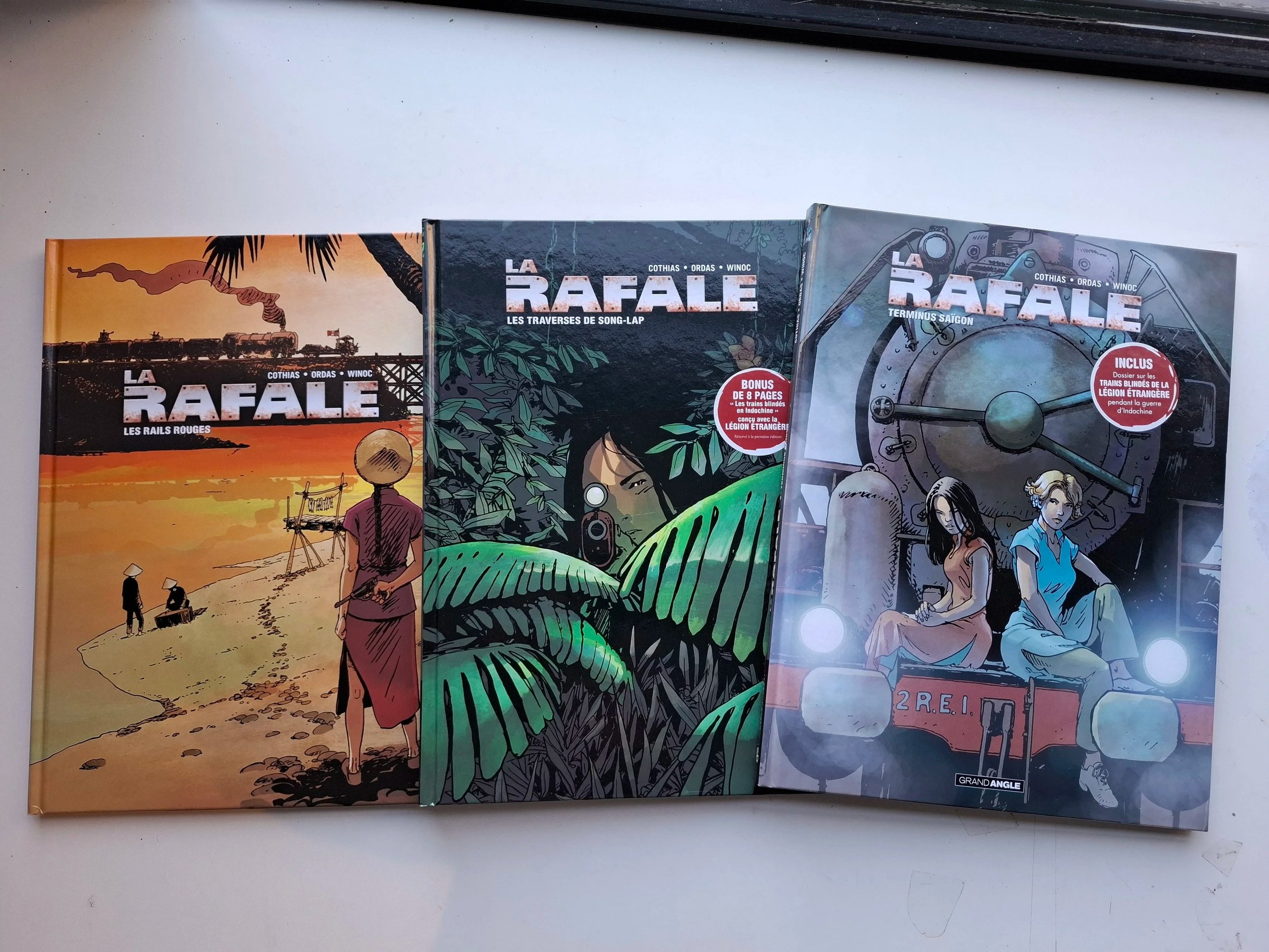 LA RAFALE TOMES 1 à 3 SERIE COMPLETE TOUS EO