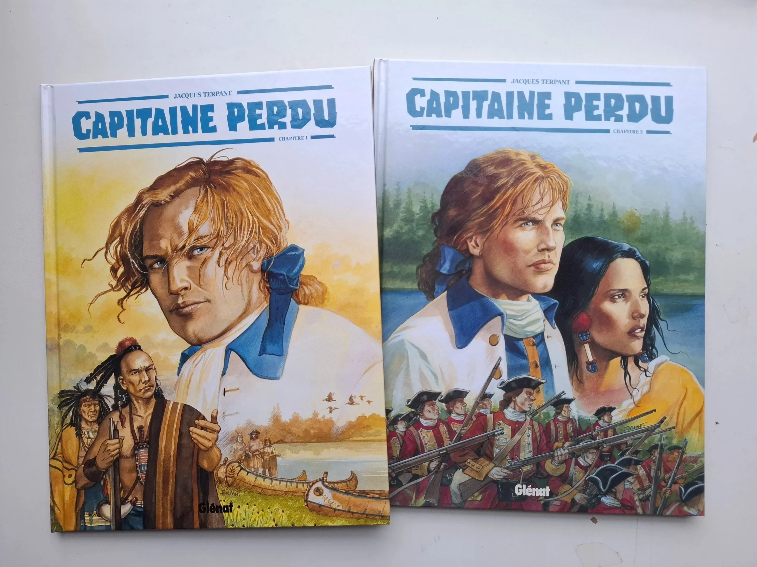 CAPITAINE PERDU TOMES 1 ET 2 SERIE COMPLETE GLENAT EO