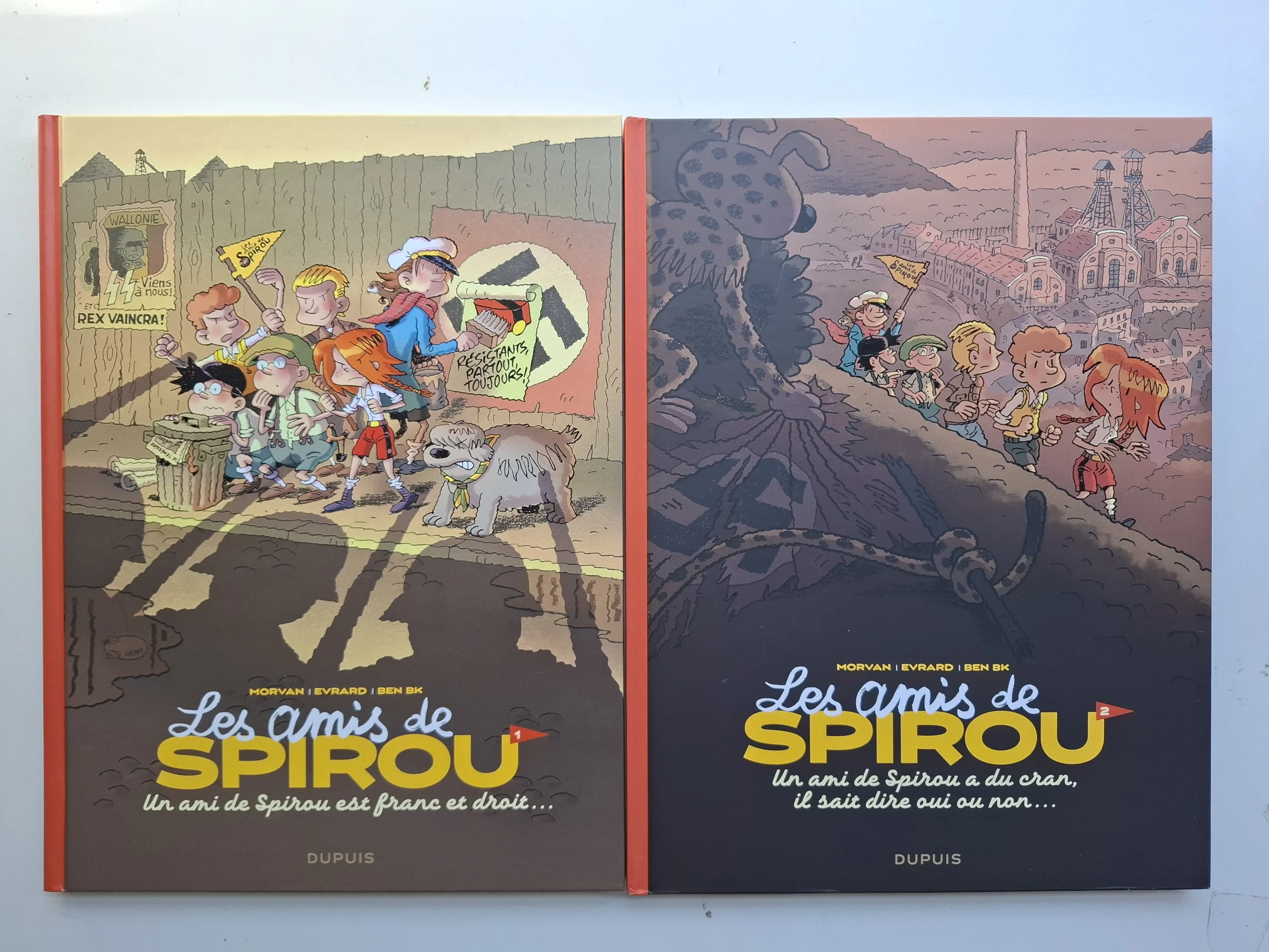 LES AMIS DE SPIROU TOMES 1 ET 2 SERIE COMPLETE TOUS EO