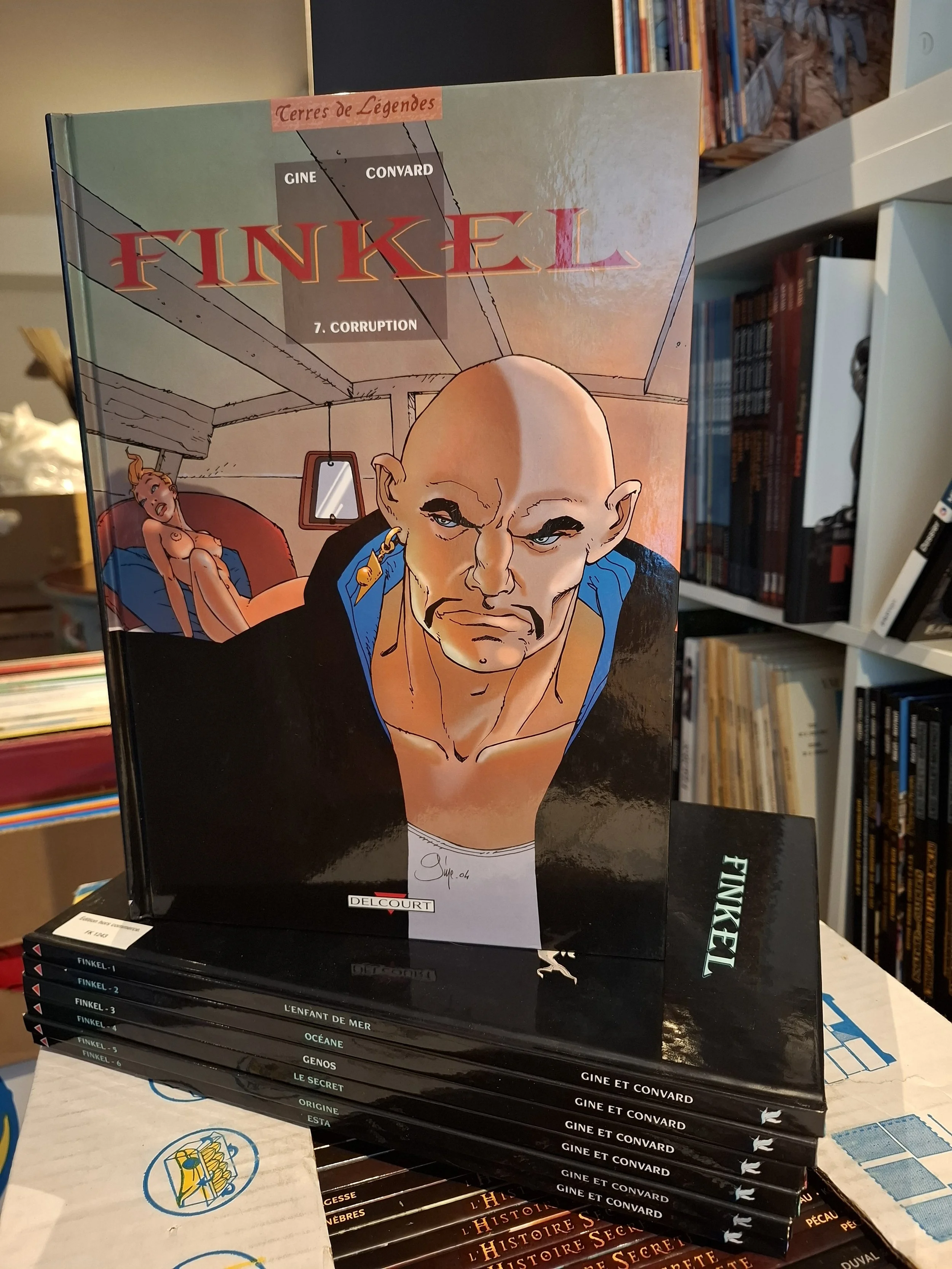 FINKEL TOMES 1 à 7 SERIE COMPLETE EO/REED