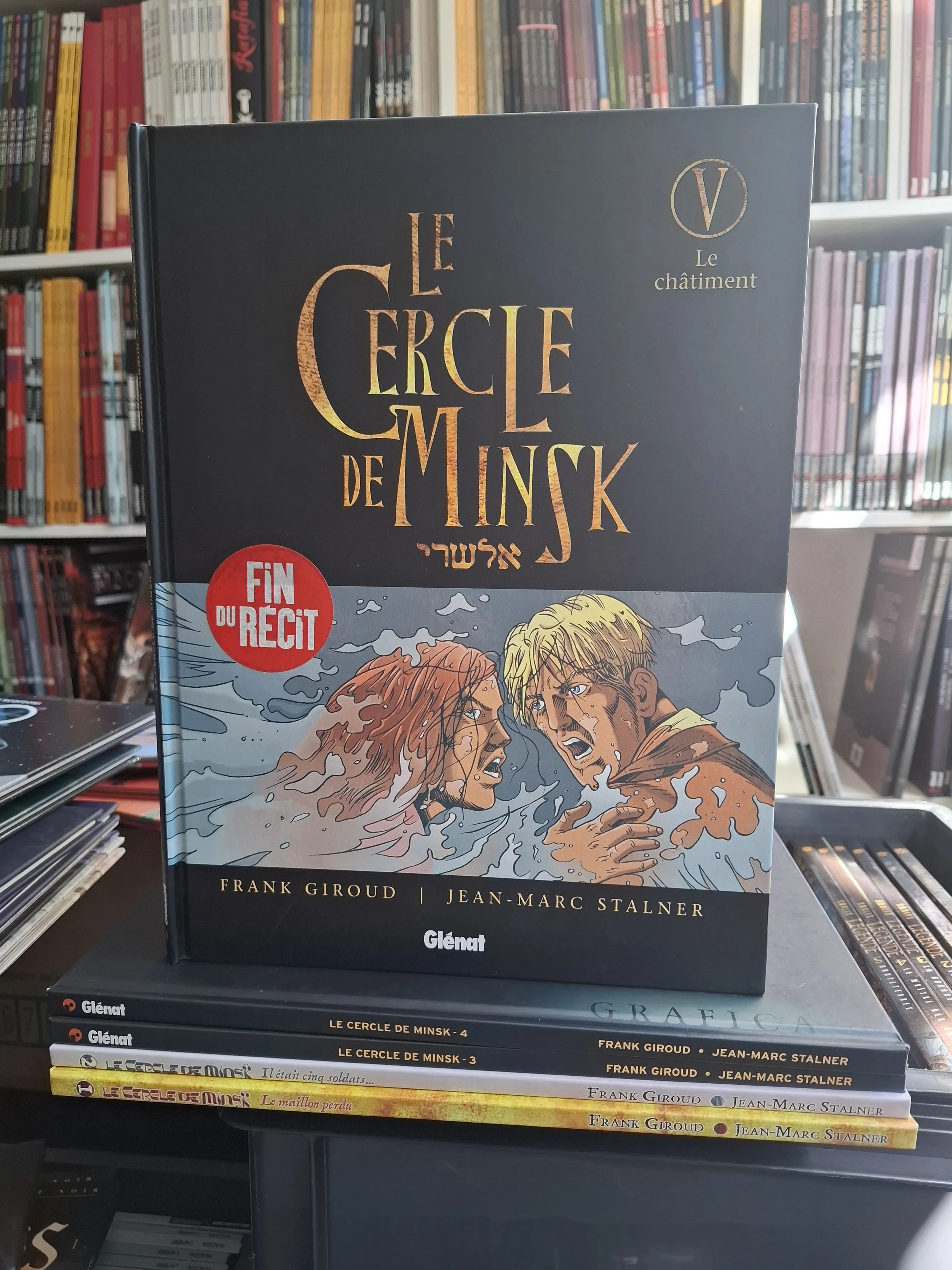 LE CERCLE DE MINSK TOMES 1 à 5 SERIE COMPLETE TOUS EO