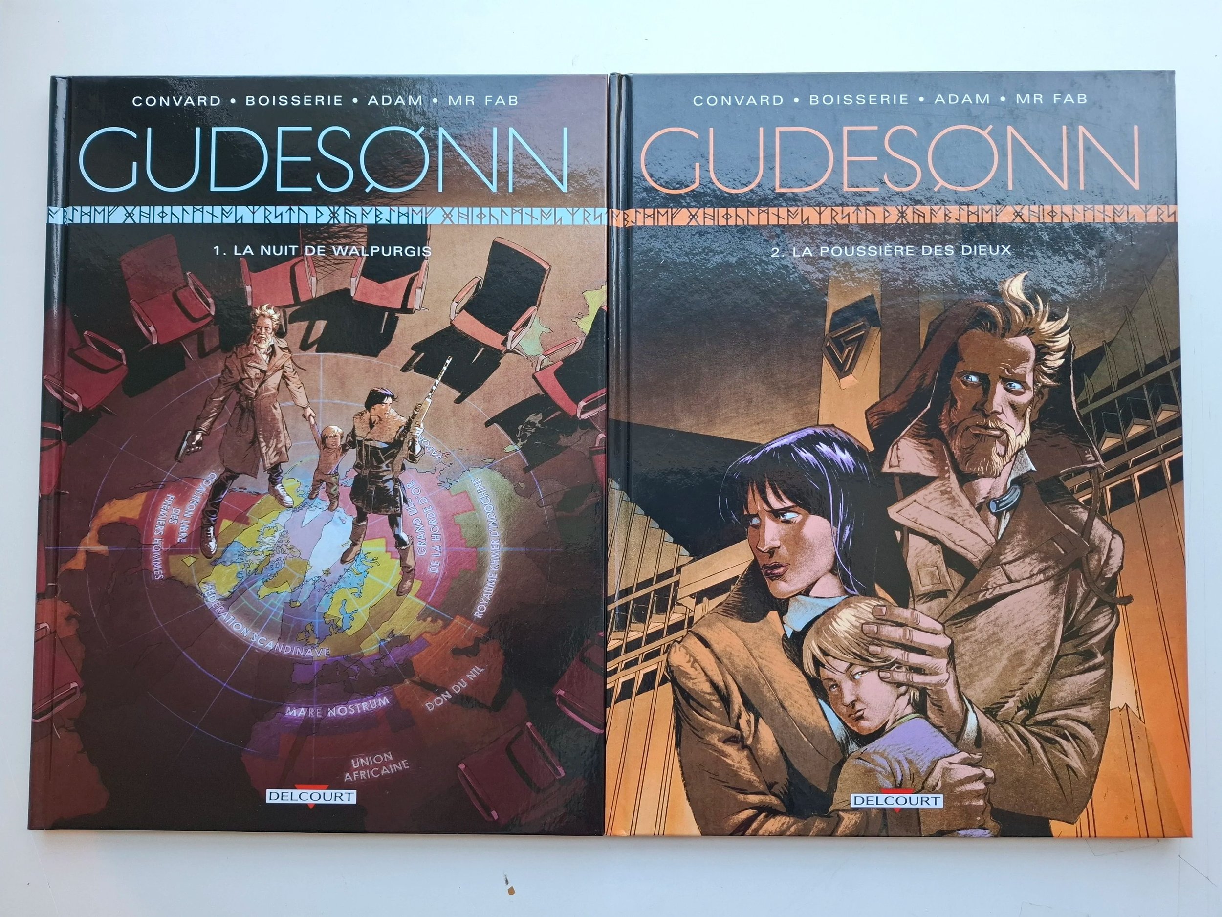 GUDESSON TOMES 1 ET 2 SERIE COMPLETE TOUS EO