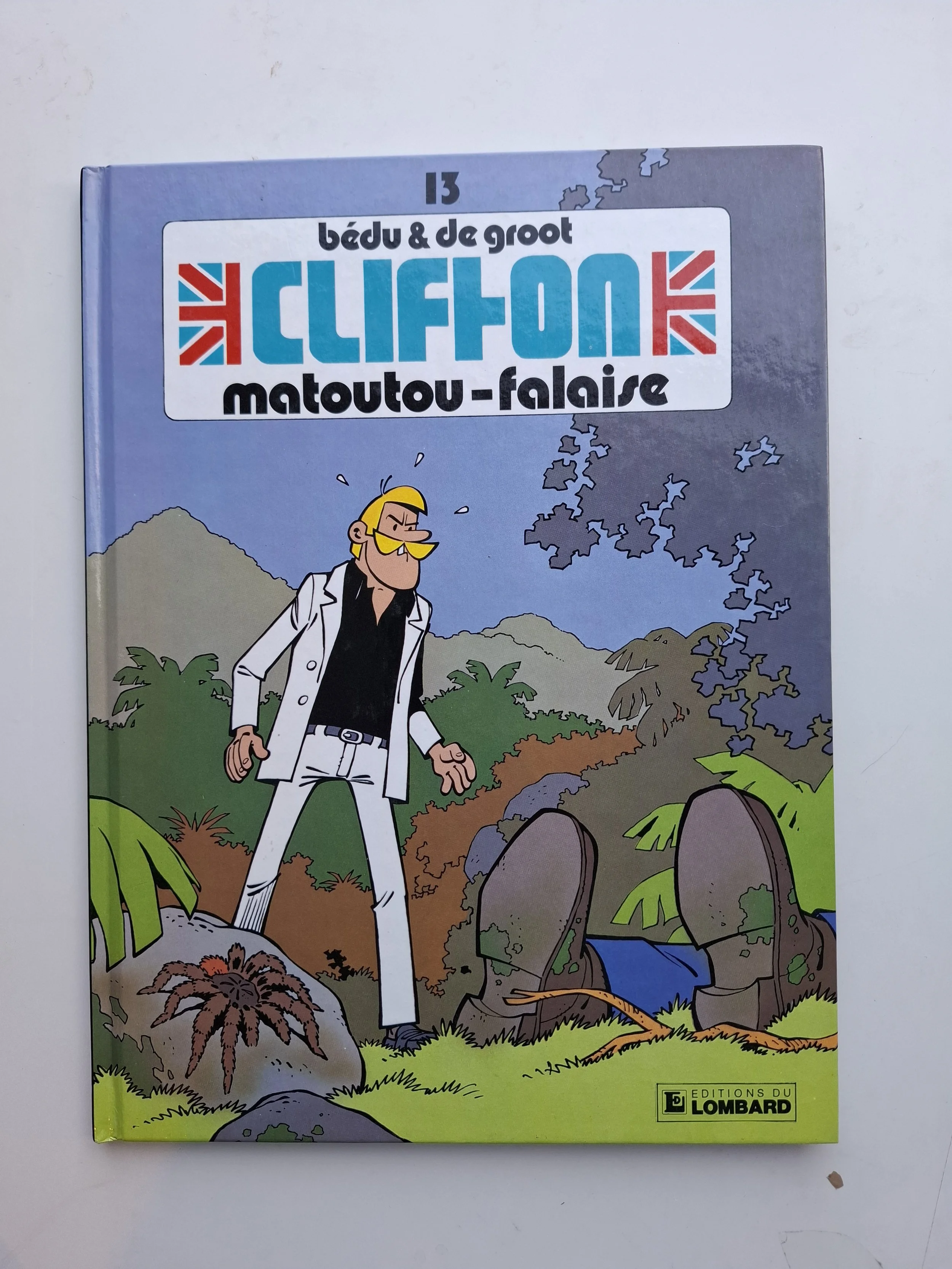 CLIFTON TOME 13 "MATOUTOU FALAISE" BEDU EO 1990