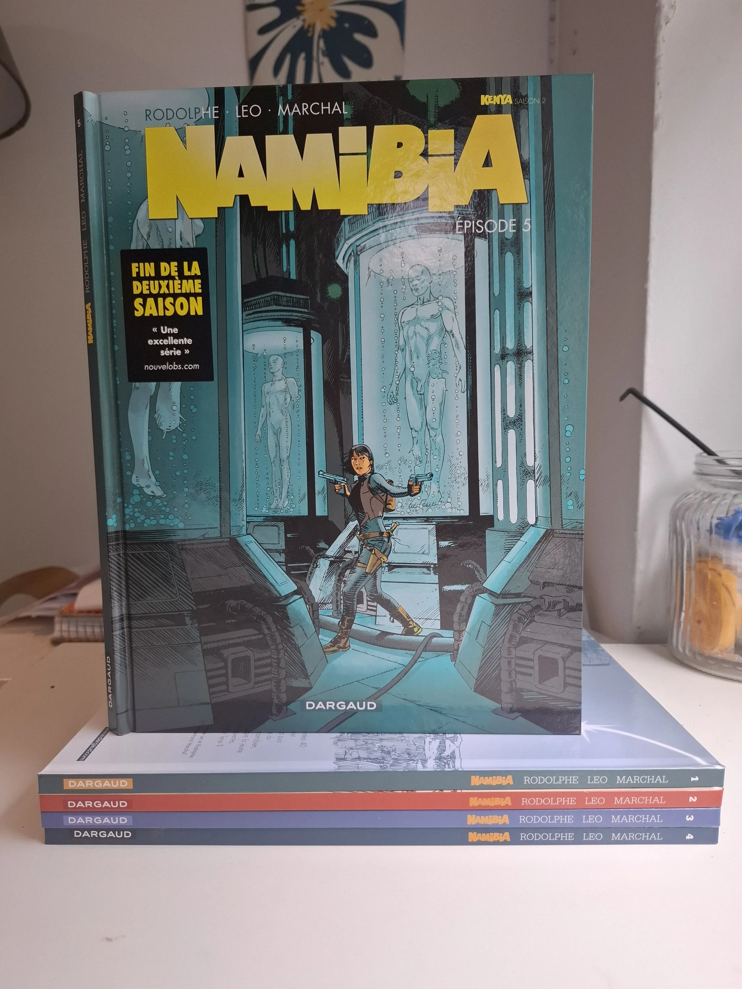 NAMIBIA LEO TOMES 1 à 5 SERIE COMPLETE TOUS EO