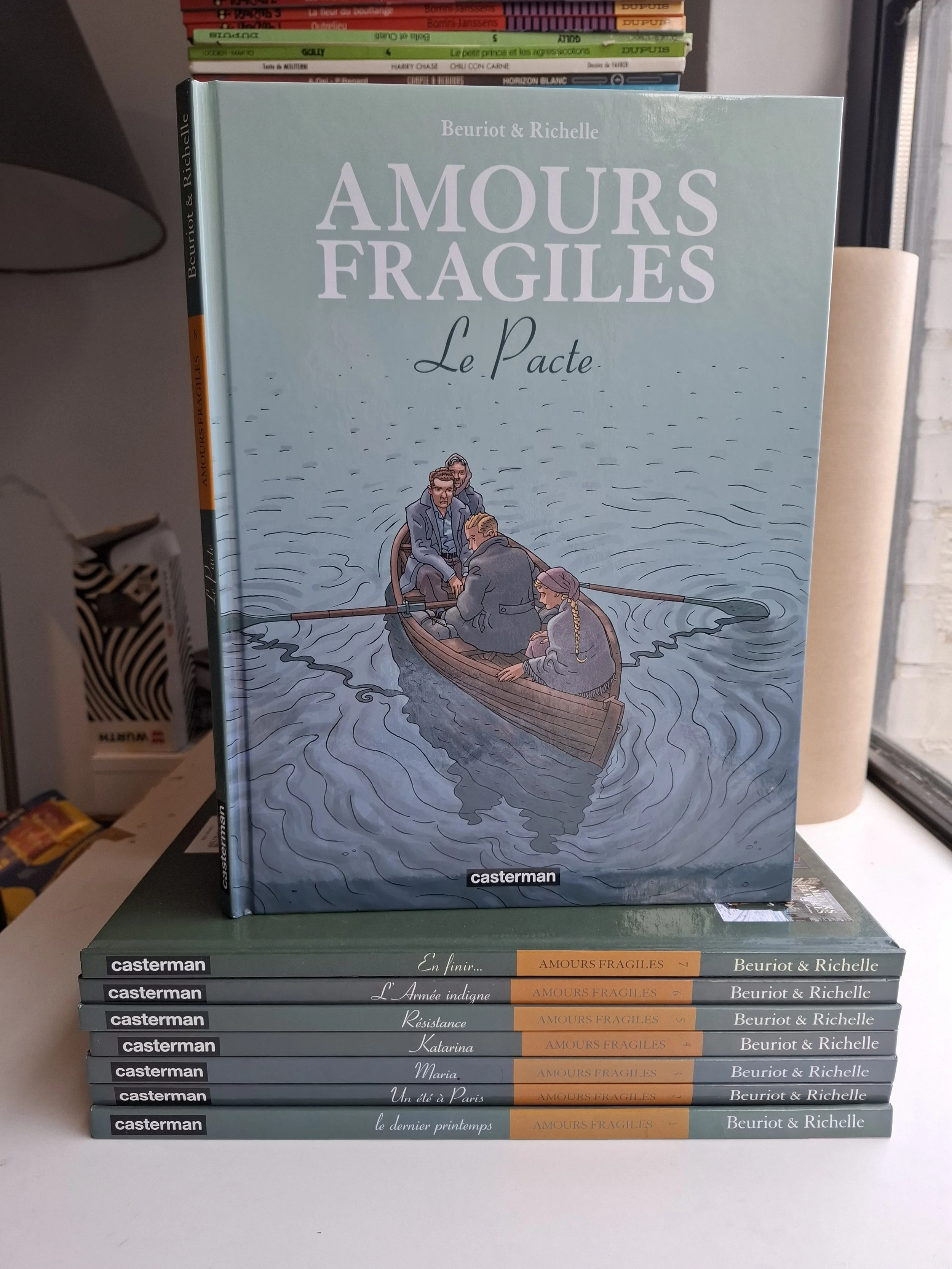 AMOURS FRAGILES TOMES 1 à 8 CASTERMAN EO